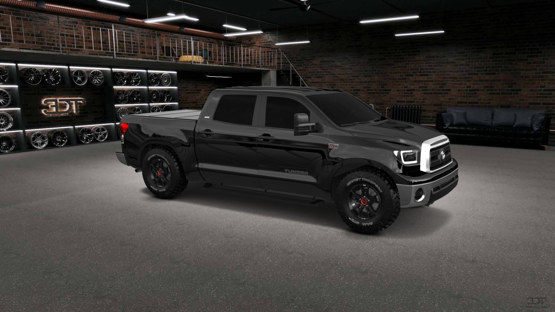 Toyota Tundra 5.5 ft box 4 Door pickup truck 2007 tuning