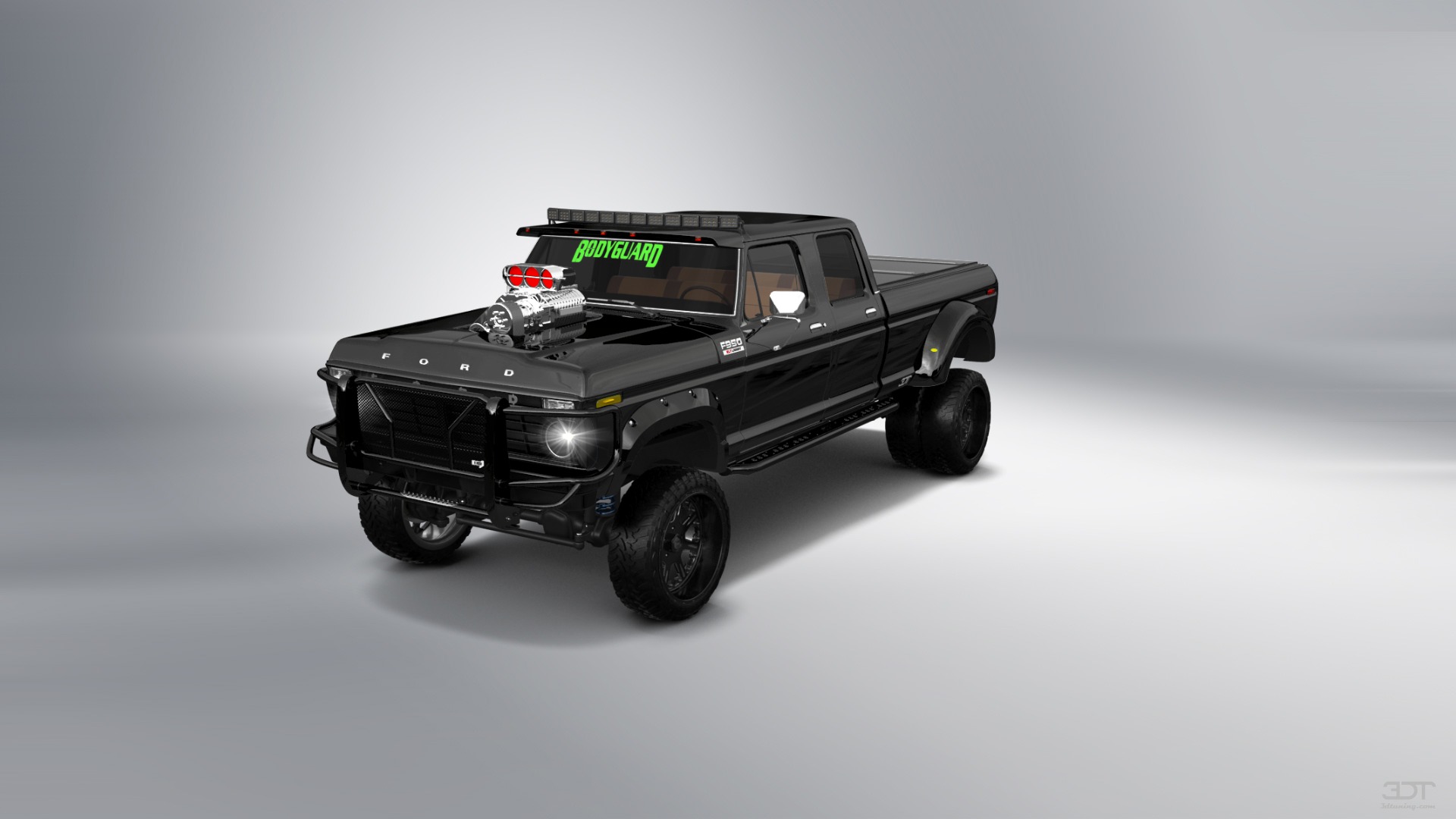 Ford F-350 Dually 4 Door pickup truck 1973