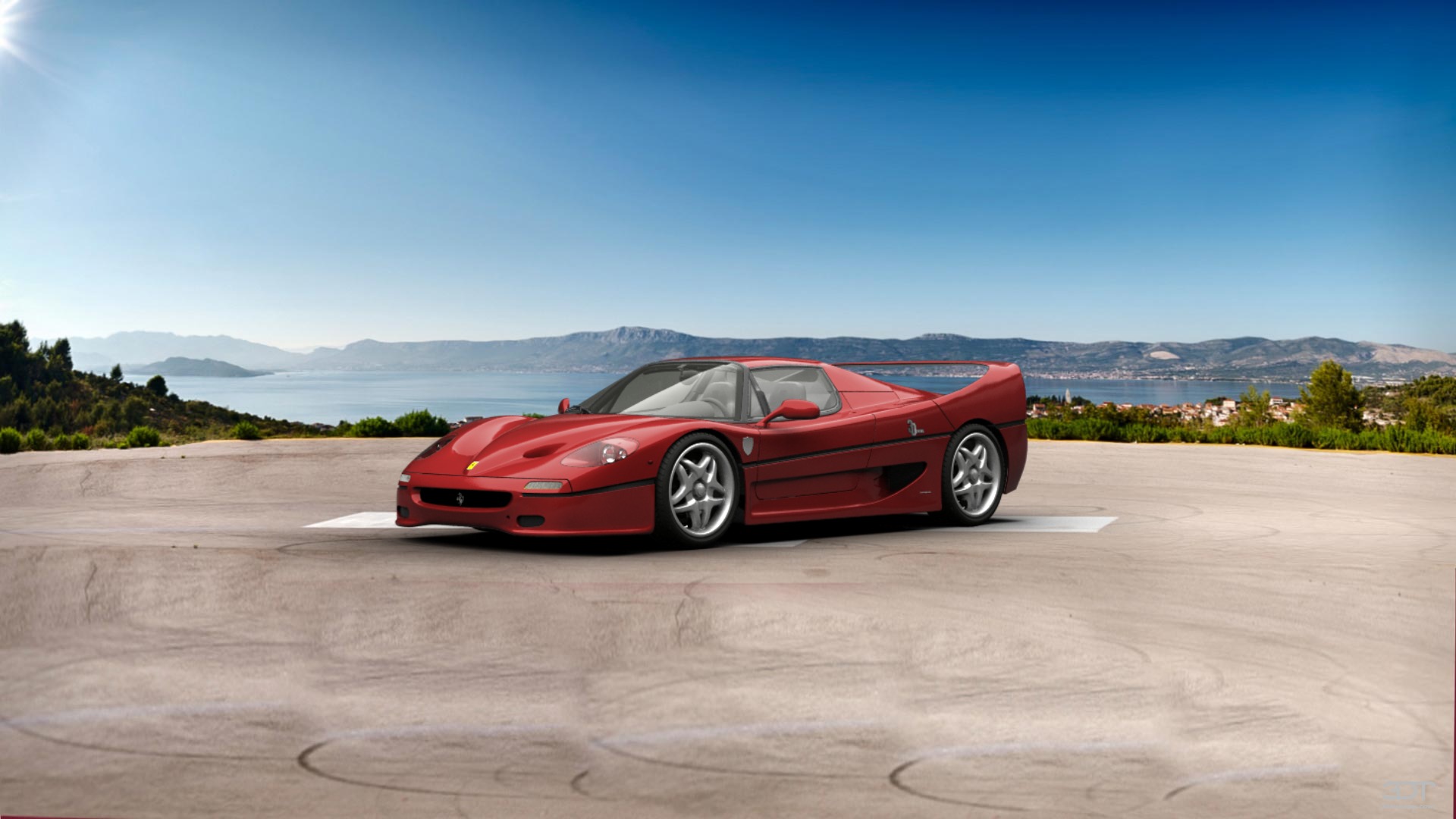 Tuning Ferrari F50 Coupe 1995