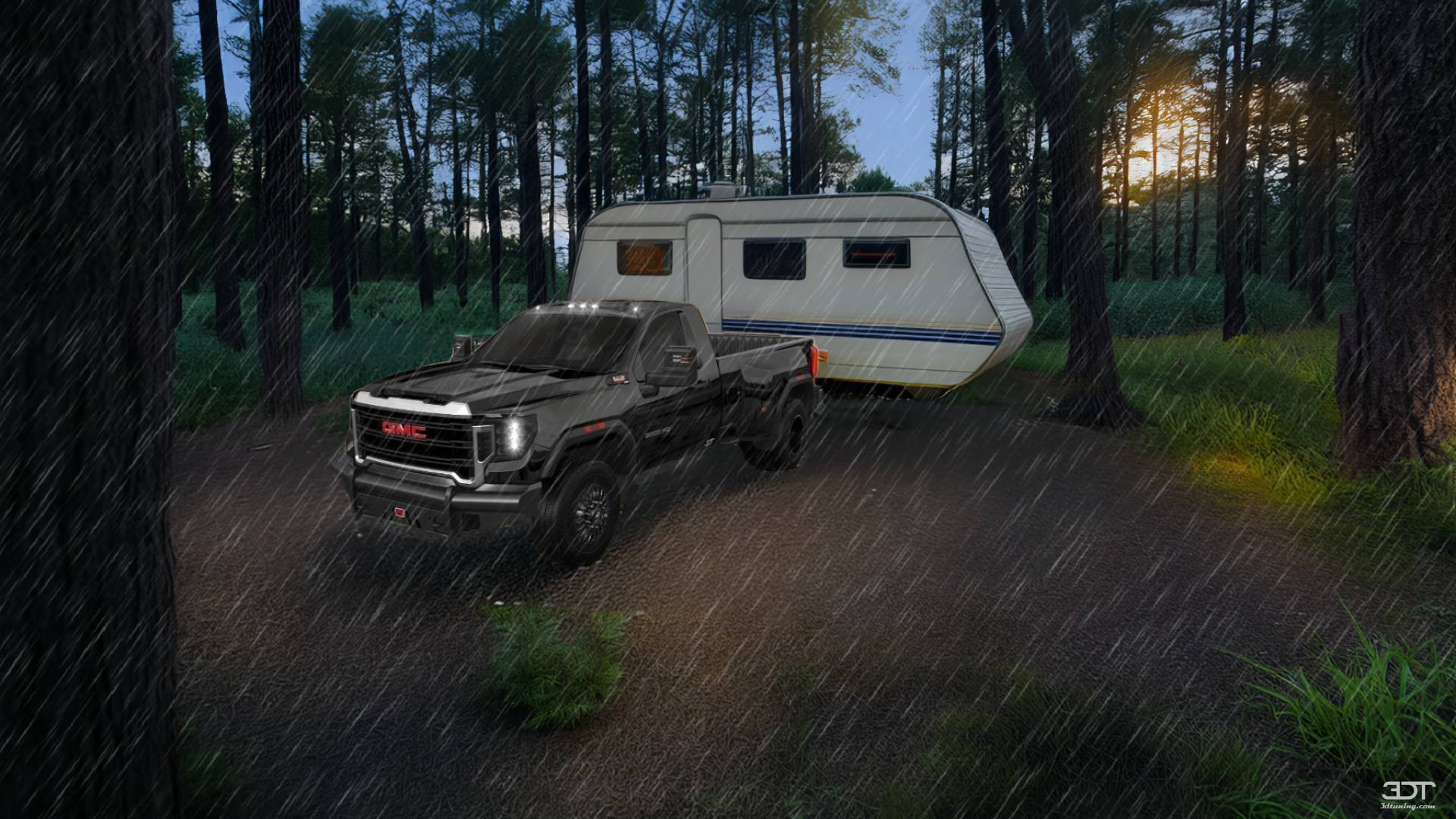 Tuning GMC Sierra 3500 HD 2 Door pickup truck 2020