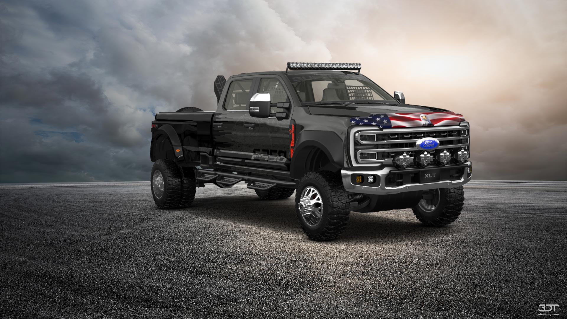 Ford F-350 DRW Crew Cab 4 Door pickup truck 2023 tuning