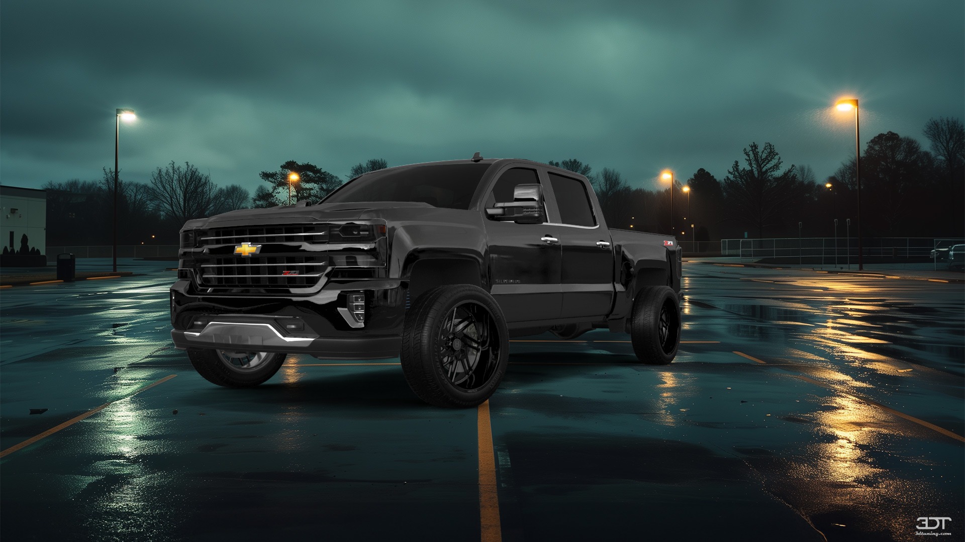 Chevrolet Silverado 1500 4 Door pickup truck 2016 tuning
