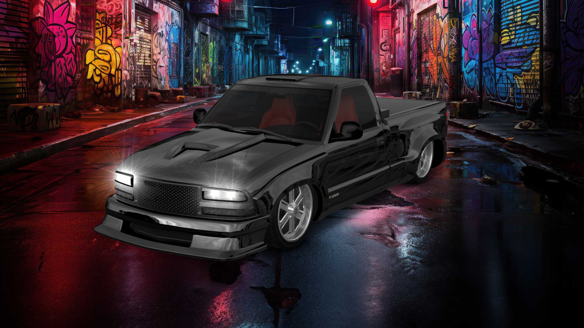 Chevrolet S-10 Stepside 2 Door pickup truck 1999 tuning