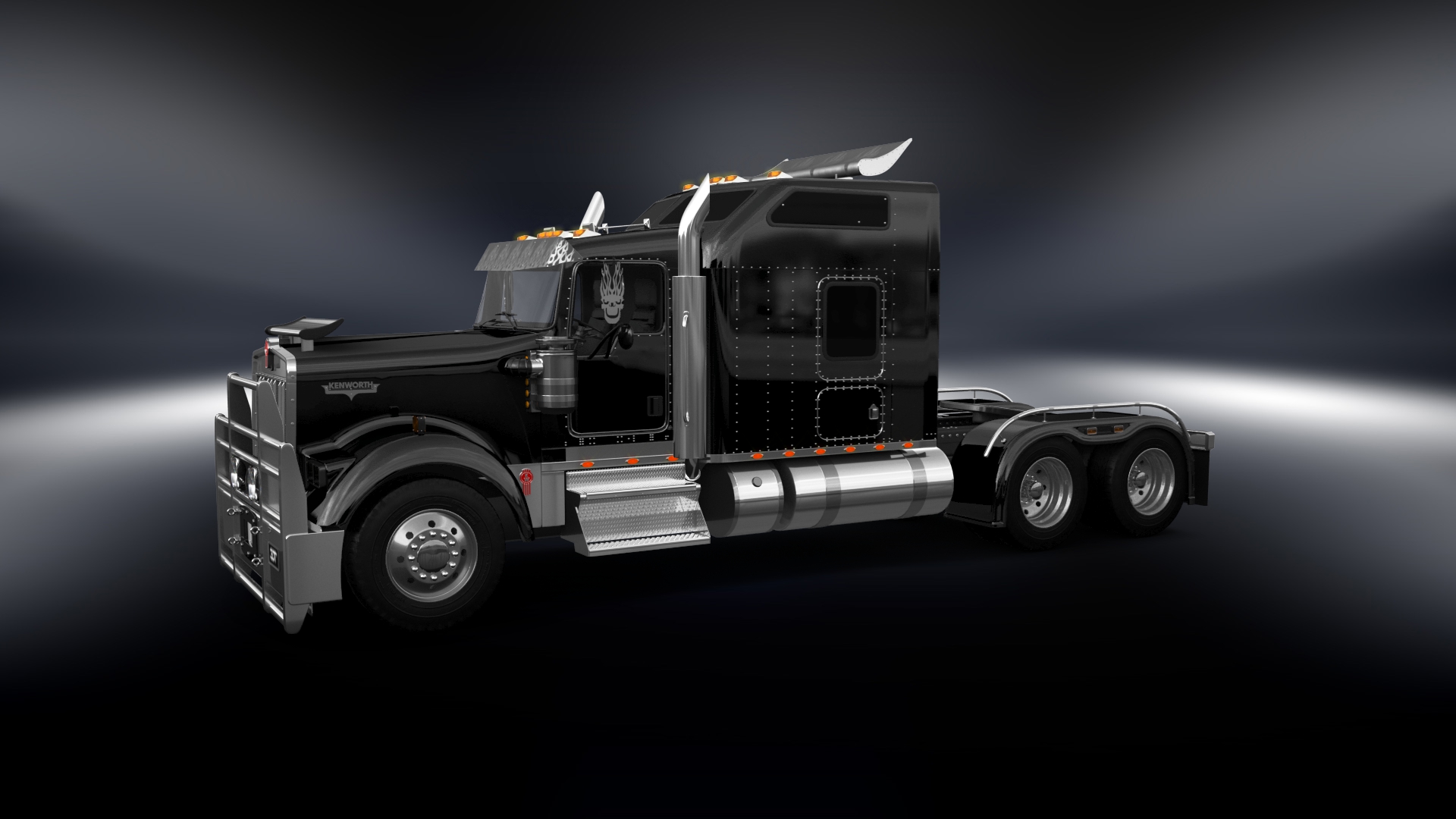 Kenworth W900 Sleeper Cab Truck 2015