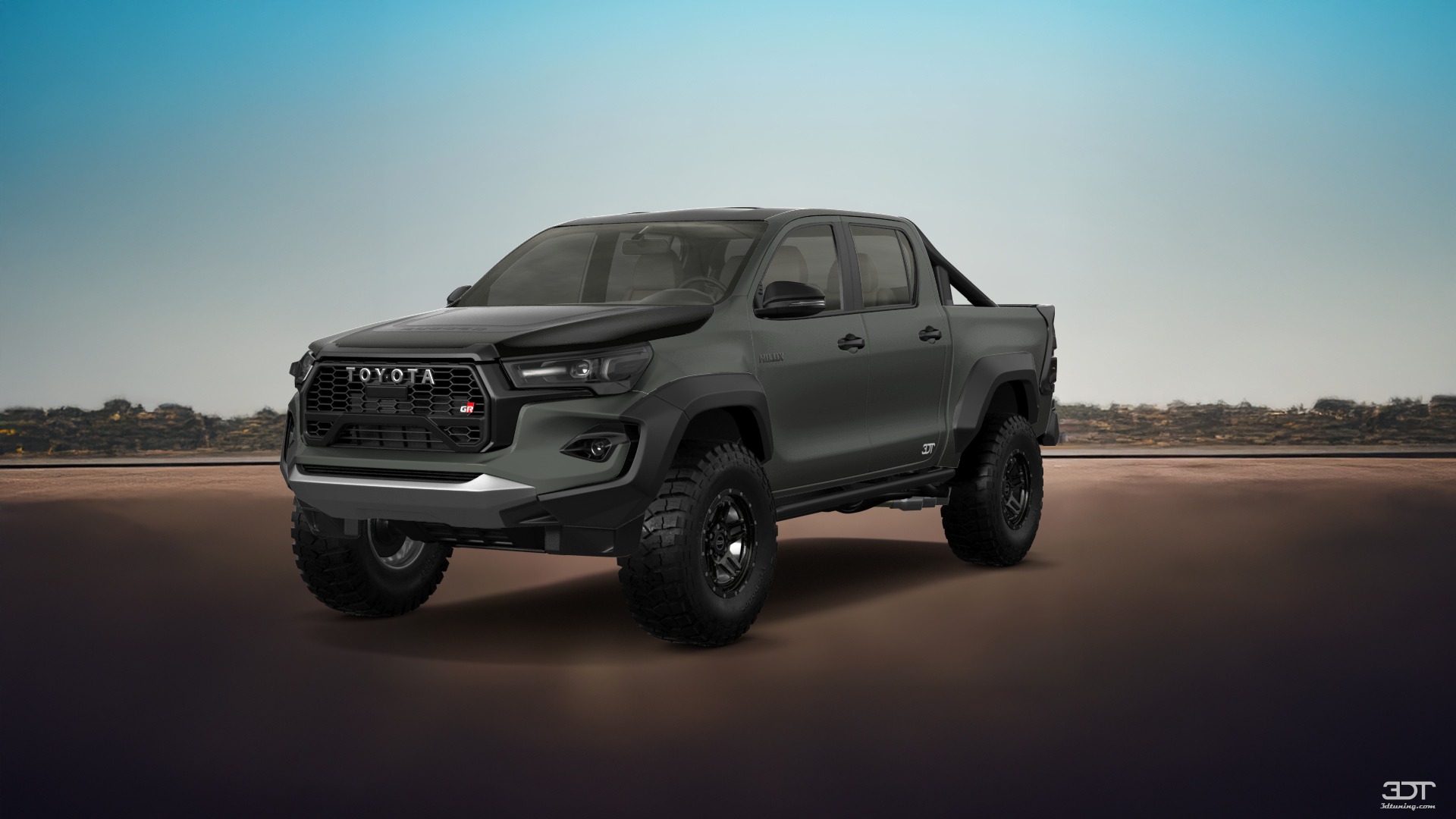 Toyota Hilux Double Cab 4 Door pickup truck 2015 tuning