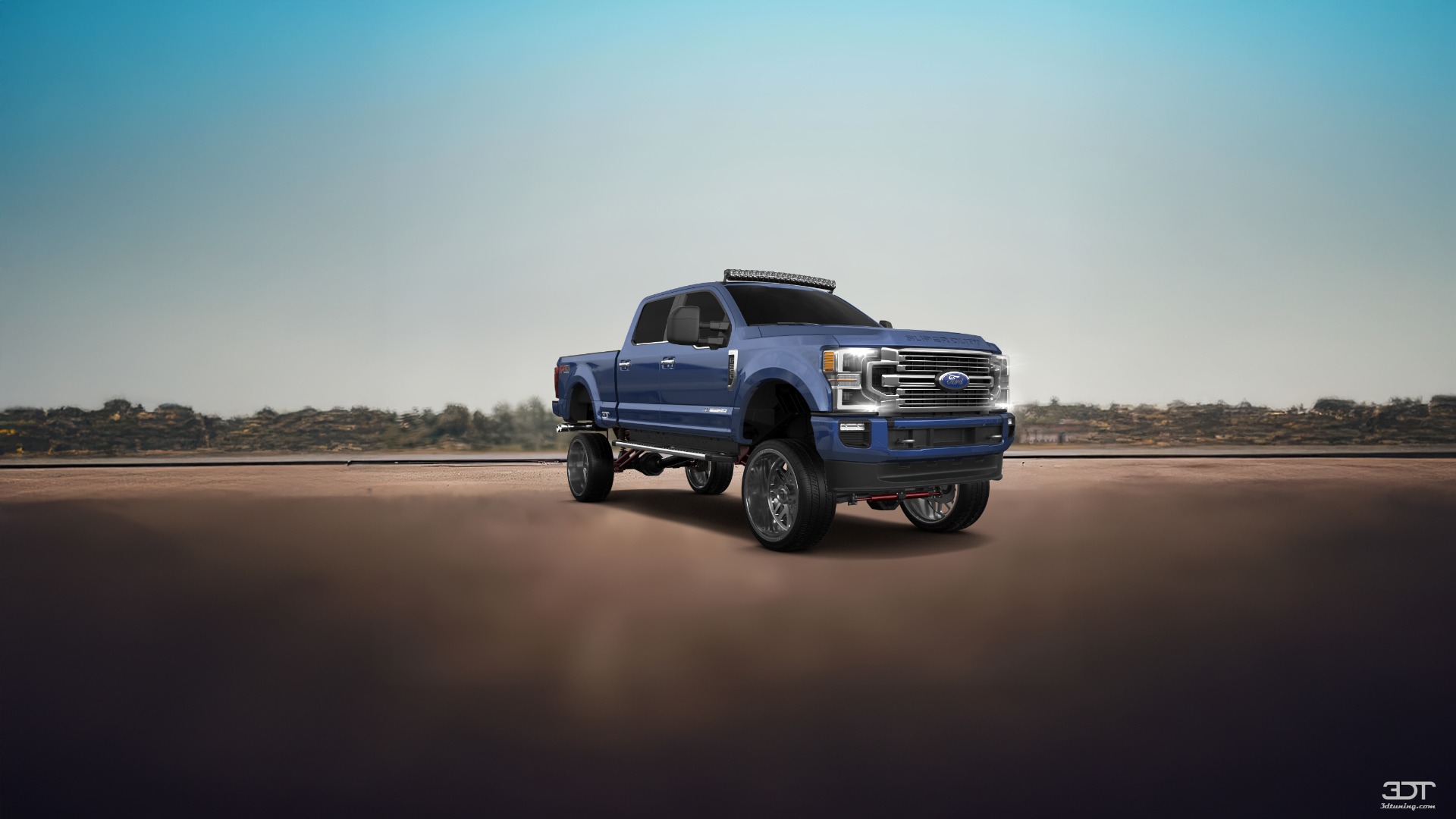 Ford F-250 4 Door pickup truck 2021 tuning
