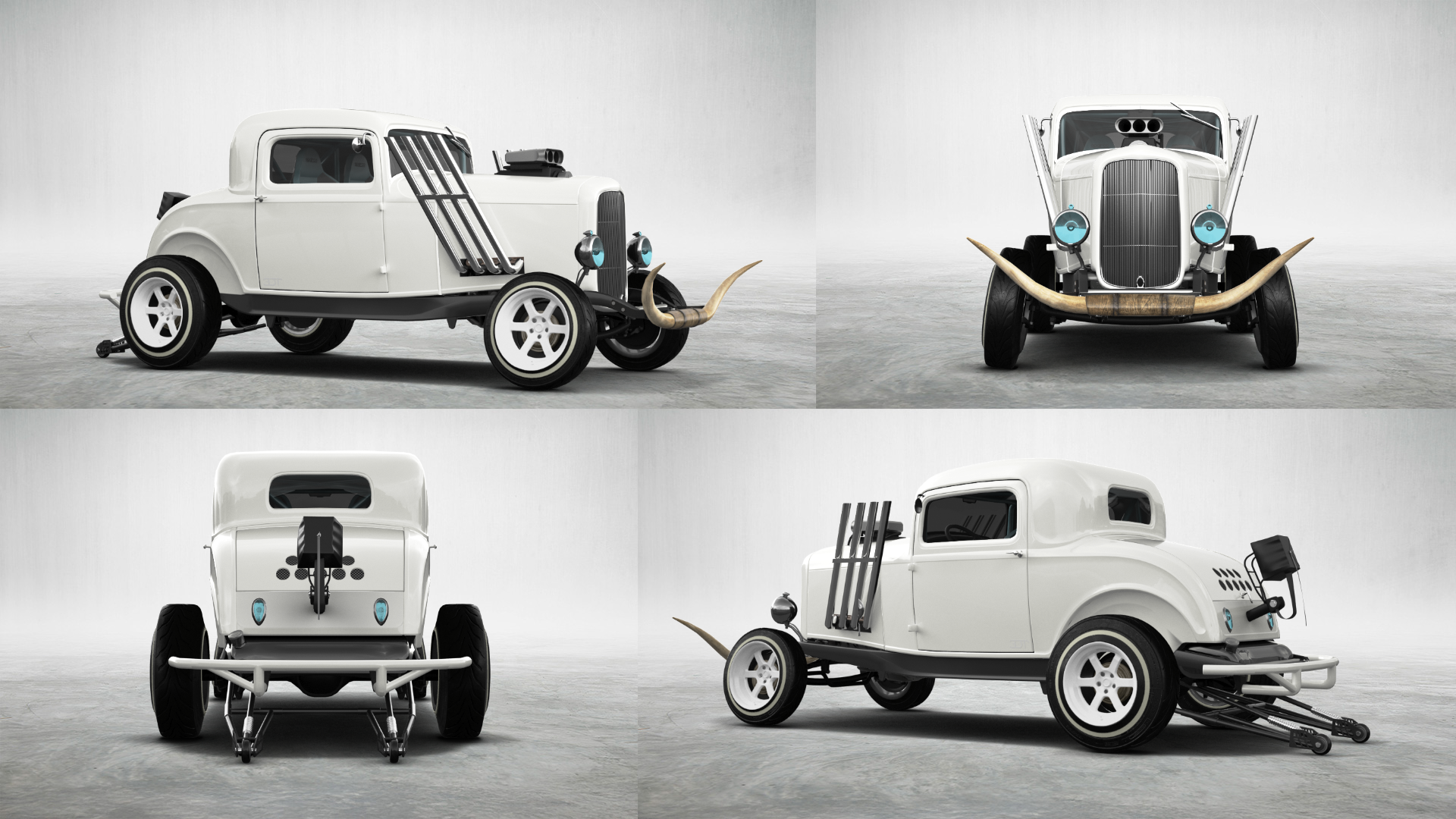 Ford Model B Deluxe 2 Door Coupe 1932 tuning