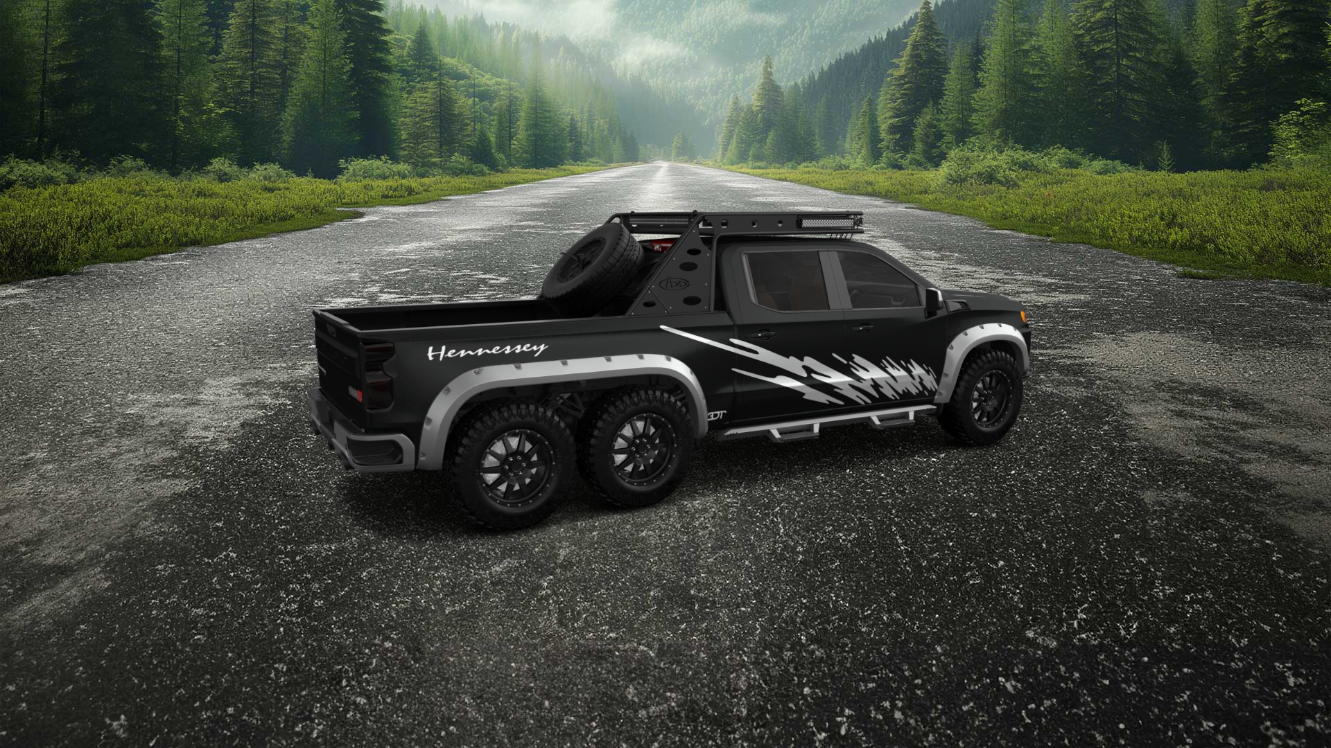 Chevrolet Silverado Hennessey Goliath 6X6 Truck 2020 Images
