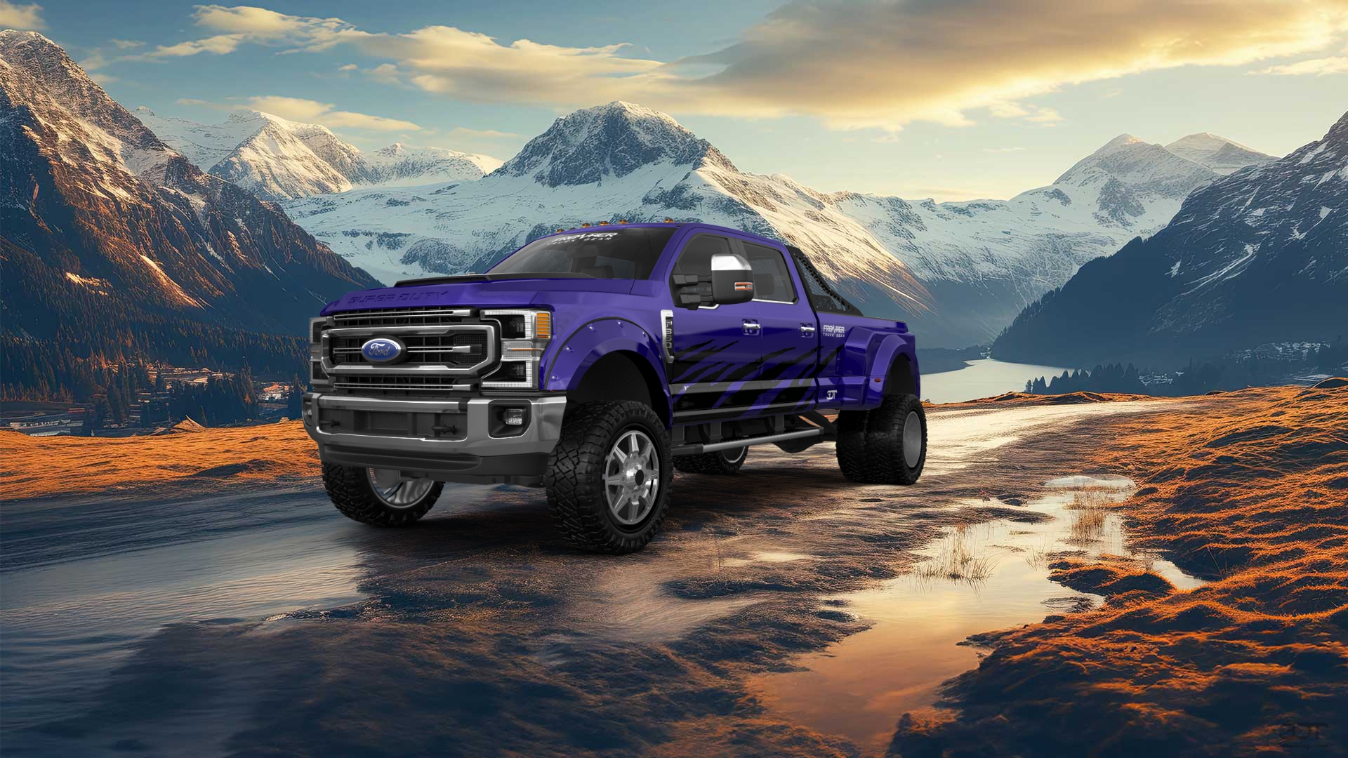 Ford F-350 DRW 4 Door pickup truck 2021 tuning