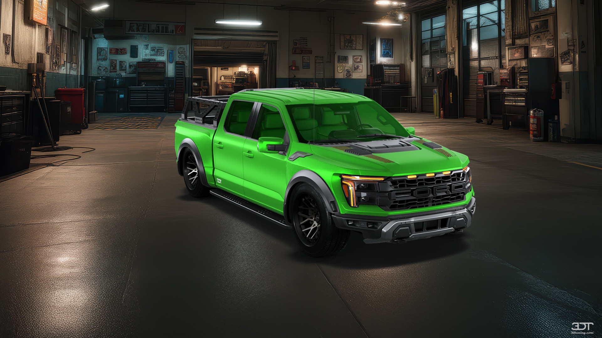 Ford F-150 Raptor 4 Door pickup truck 2024 tuning