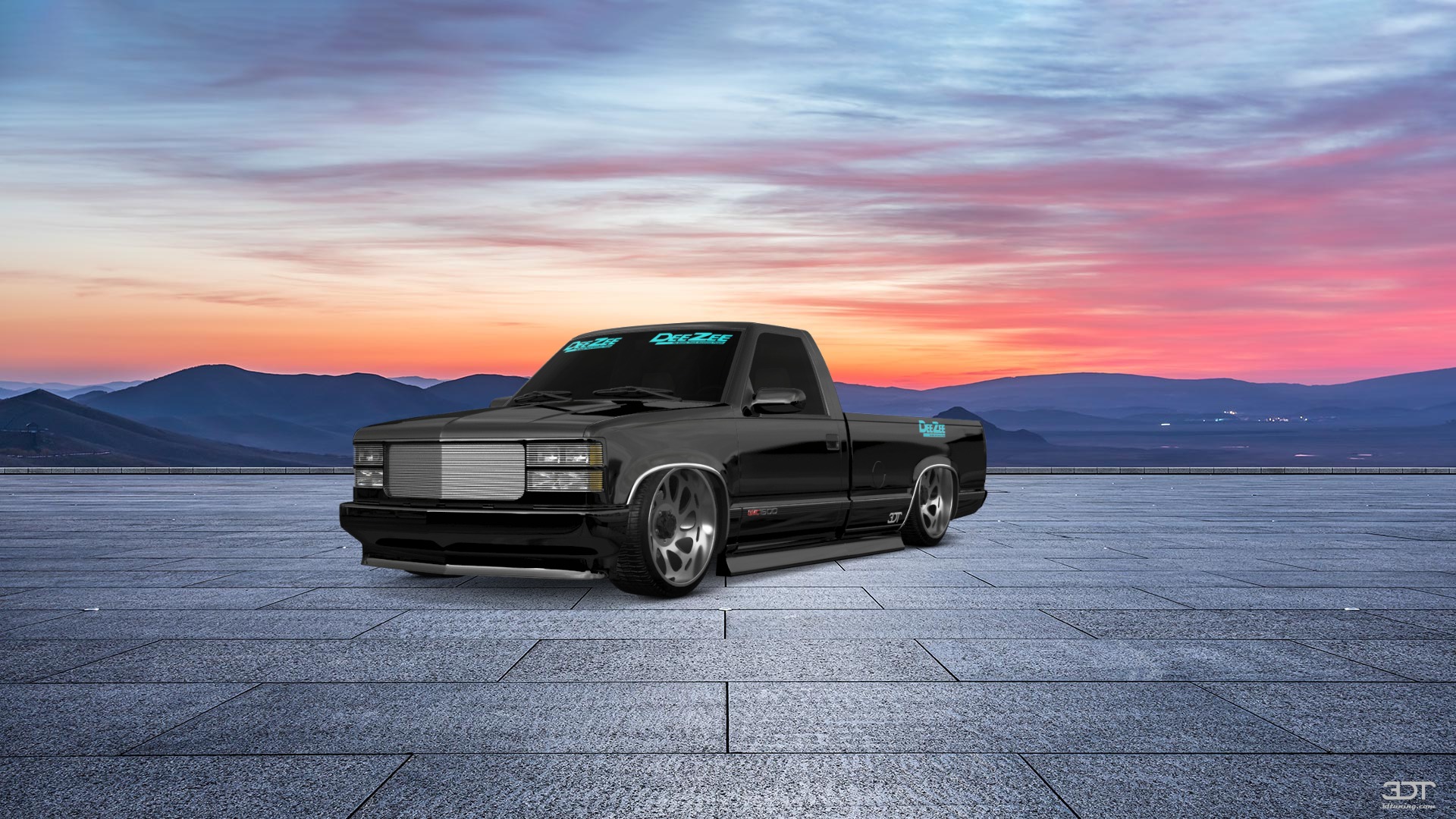 GMC Sierra 1500 2 Door pickup truck 1988 tuning