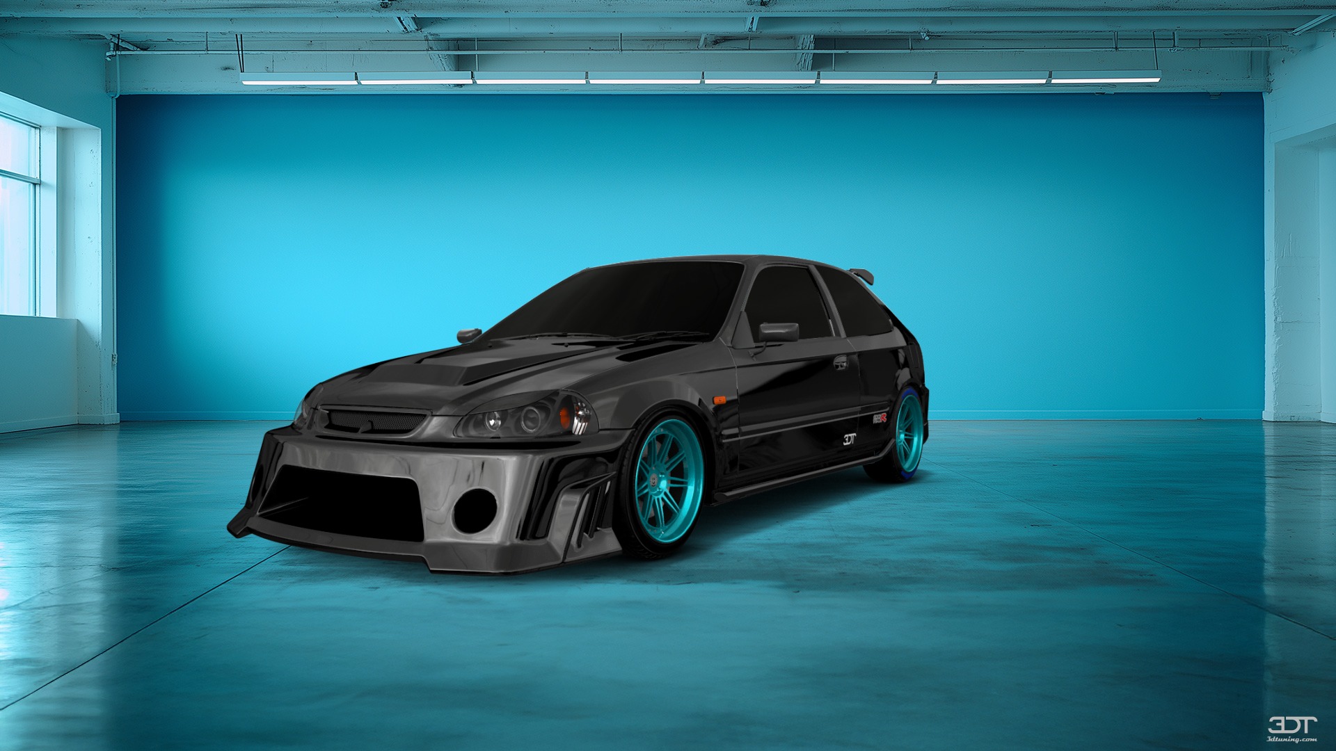 Honda Civic 3 Door Hatchback 1997 tuning