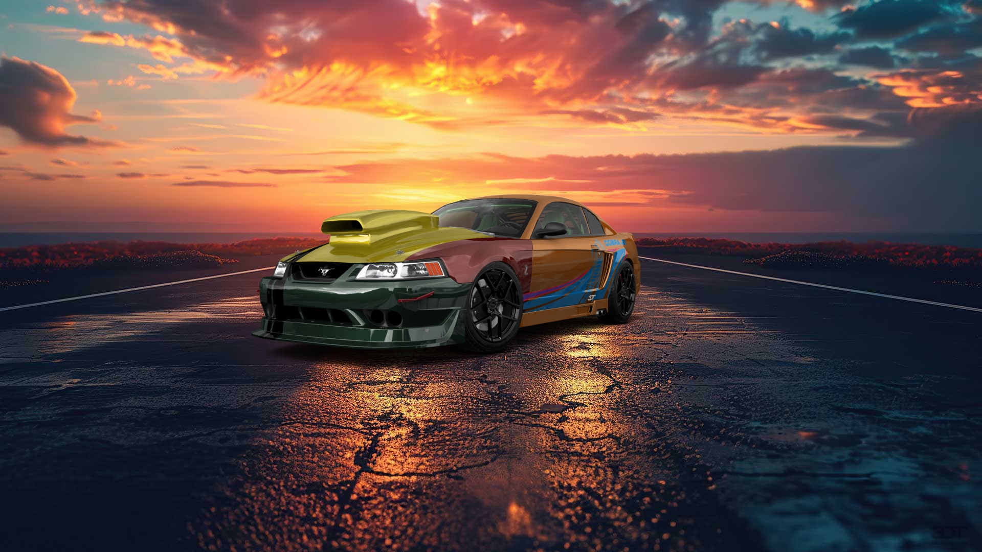 Ford Mustang 2 Door Coupe 2000 tuning