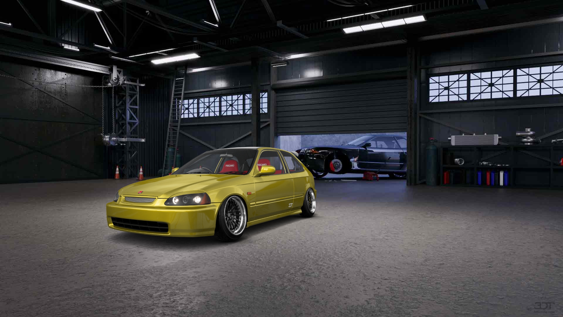 Honda Civic 3 Door Hatchback 1997 tuning