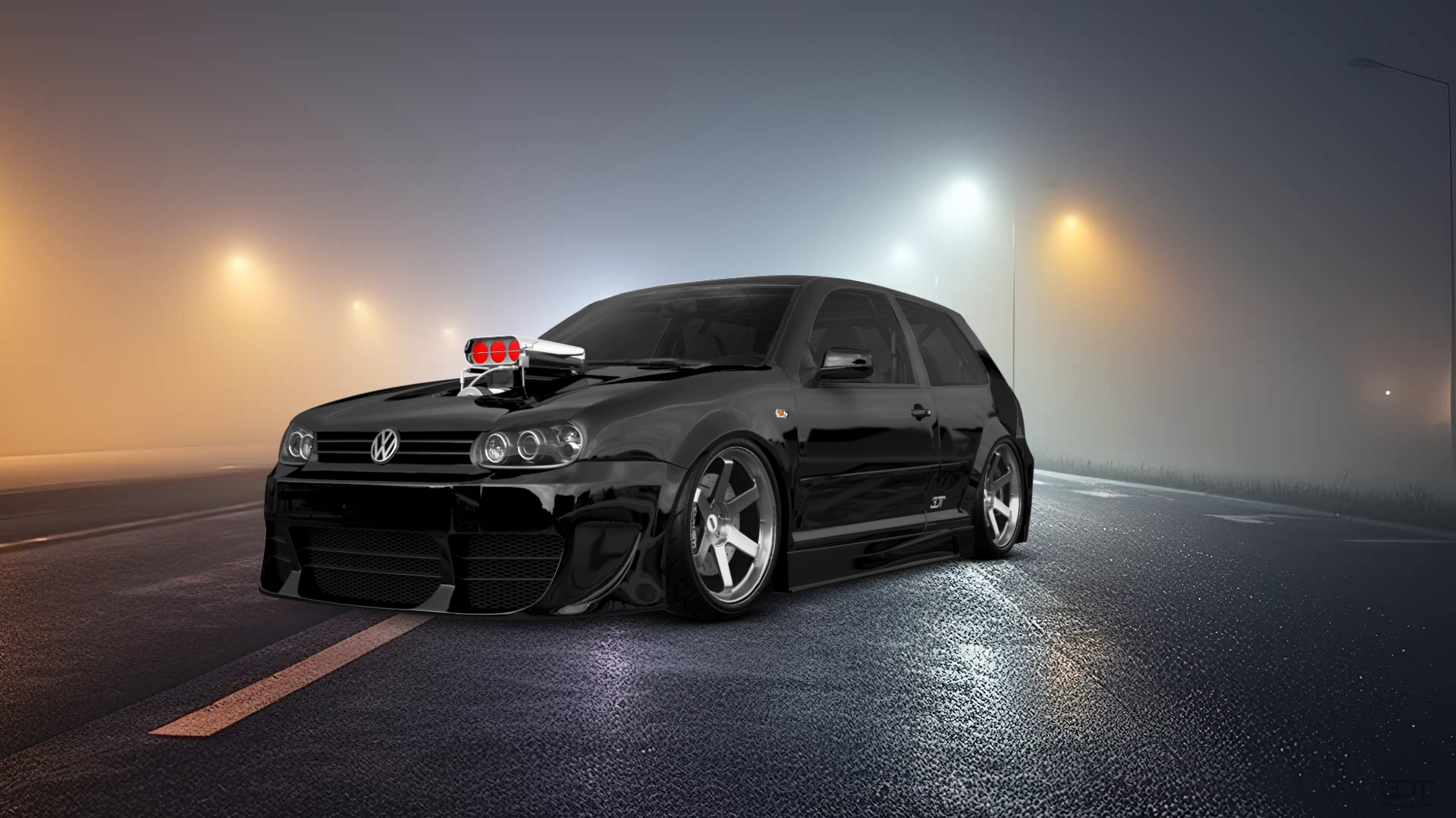 Volkswagen Golf 4 (mk4) 3 Door Hatchback 1997 tuning