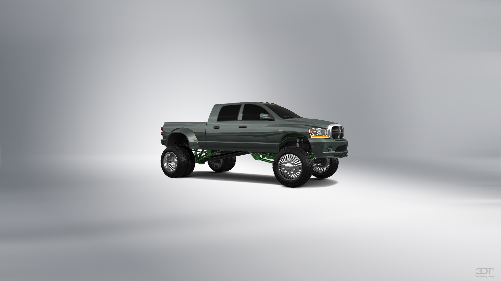 Dodge Ram 3500 Dually 4 Door pickup truck 2007