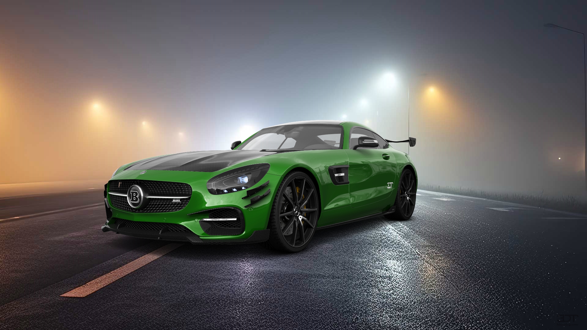 Mercedes AMG GT 2 door fastback coupe 2016