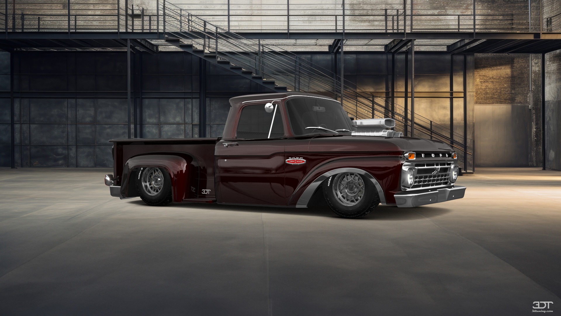 Ford F-100 Flareside 2 Door pickup truck 1961