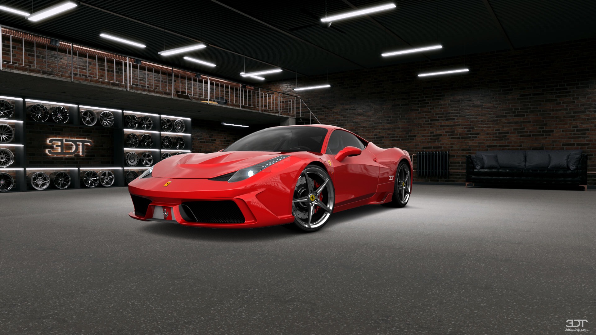Ferrari 458 Italia 2 door spider 2010 tuning