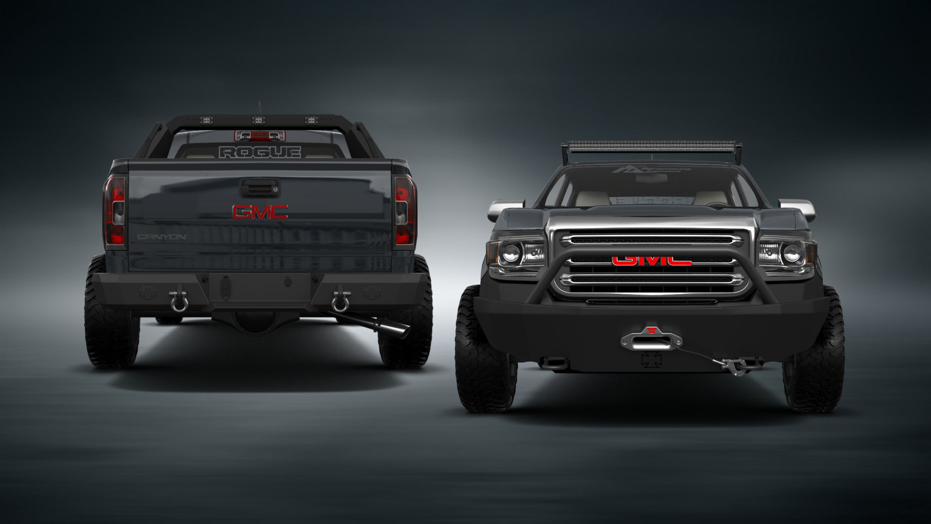 GMC Canyon Crew Cab 4 Door pickup truck 2015 tuning