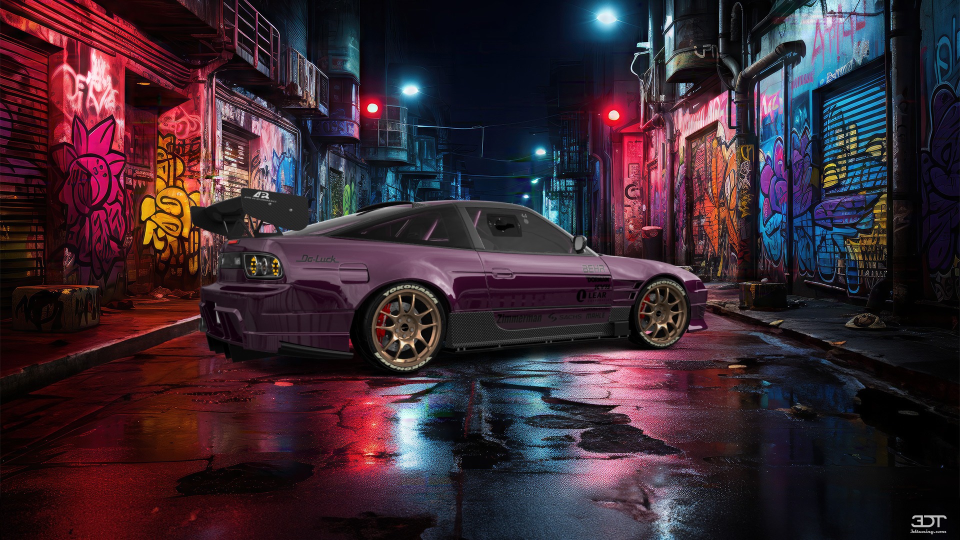 Nissan 240SX 3 Door Hatchback 1989 tuning