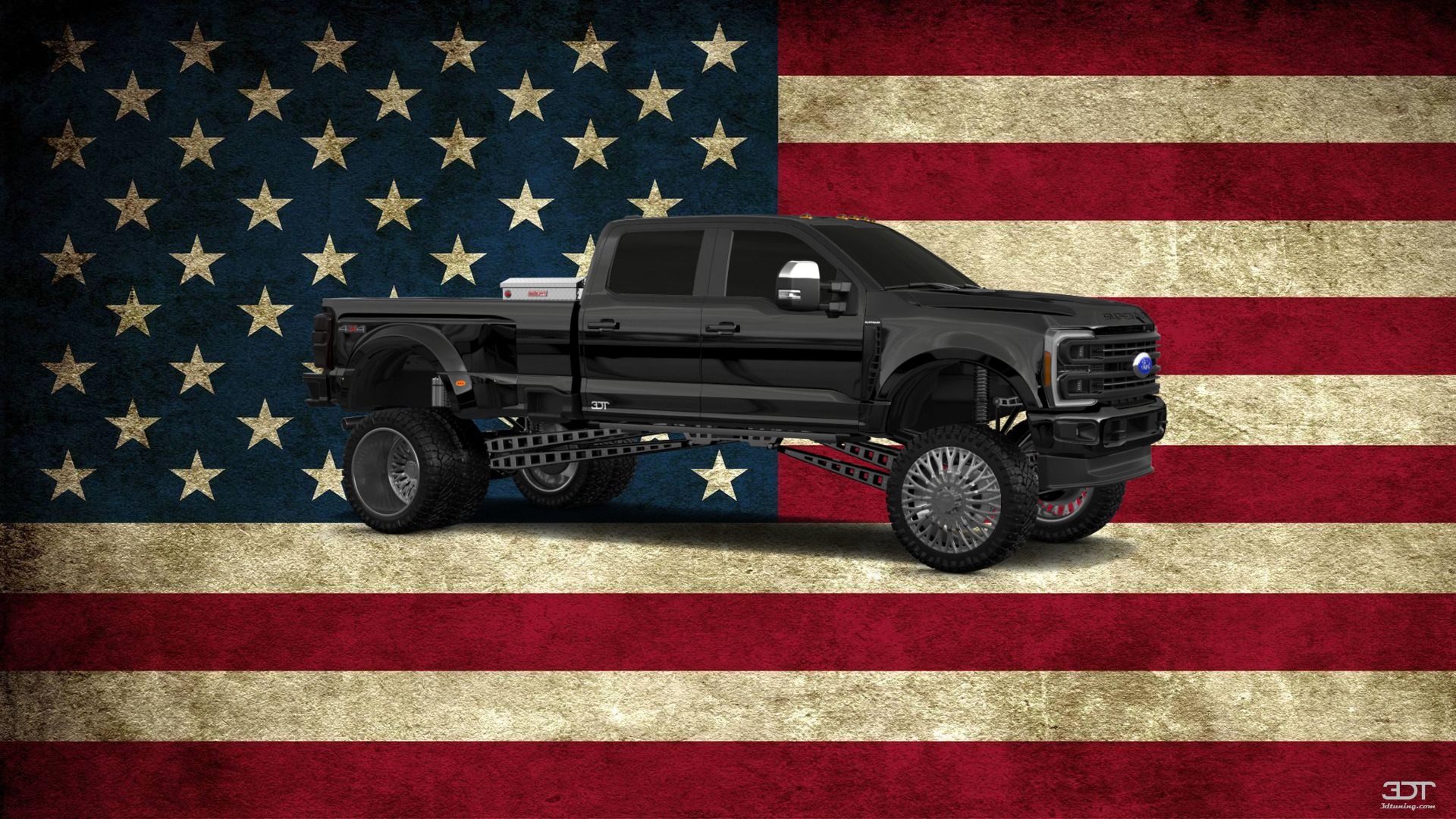 Ford F-350 DRW Crew Cab 4 Door pickup truck 2023 tuning