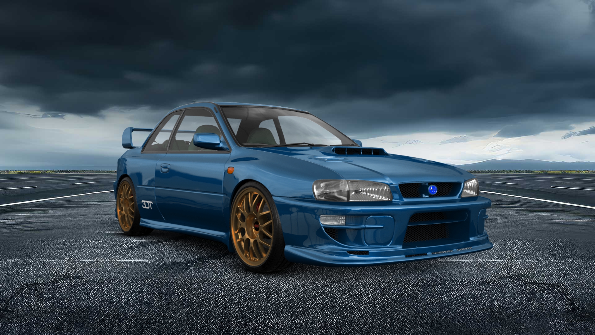 Subaru Impreza WRX STI 22B 2 Door Coupe 2000 tuning