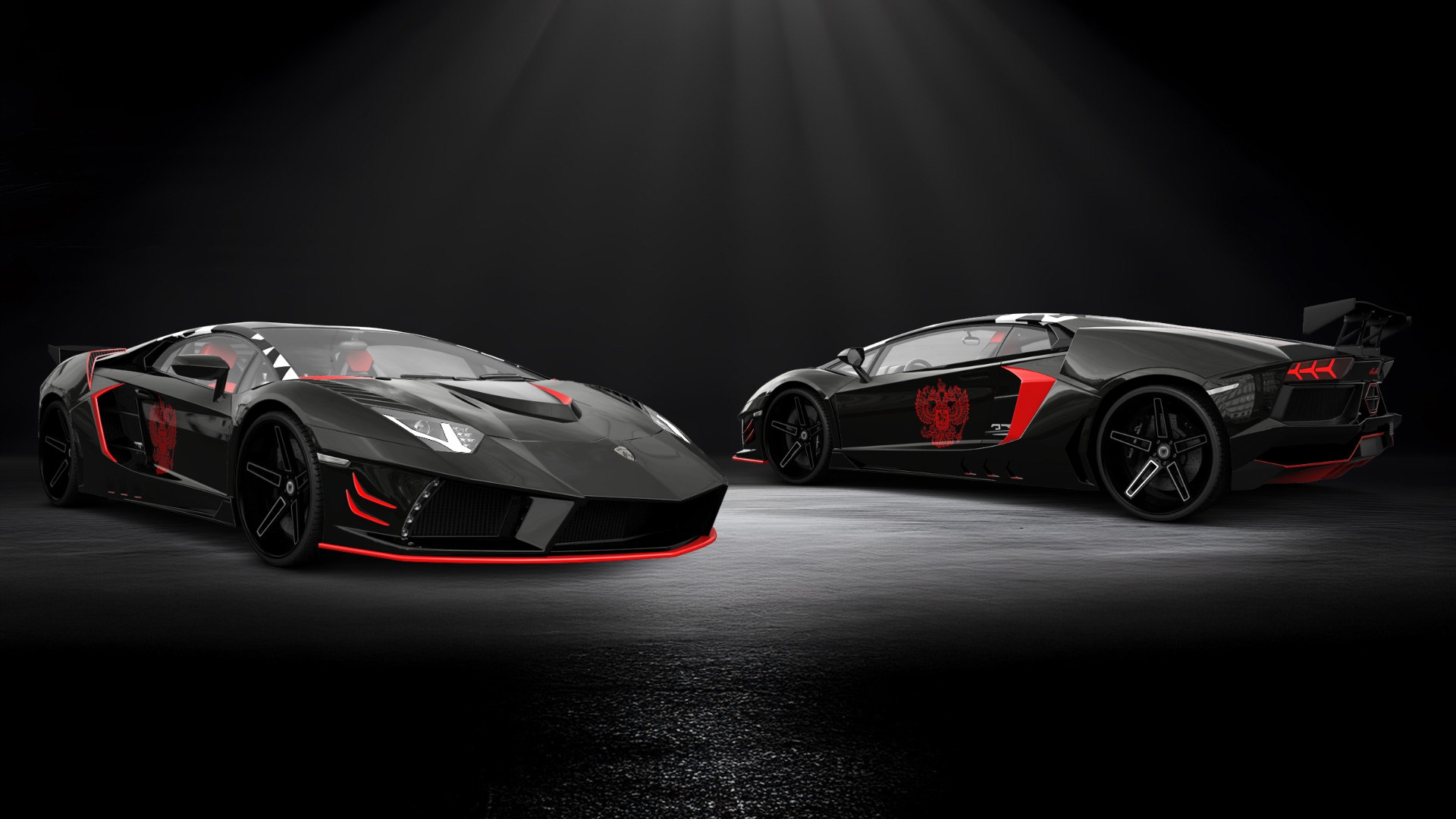 Lamborghini Aventador 2 Door Coupe 2012 tuning