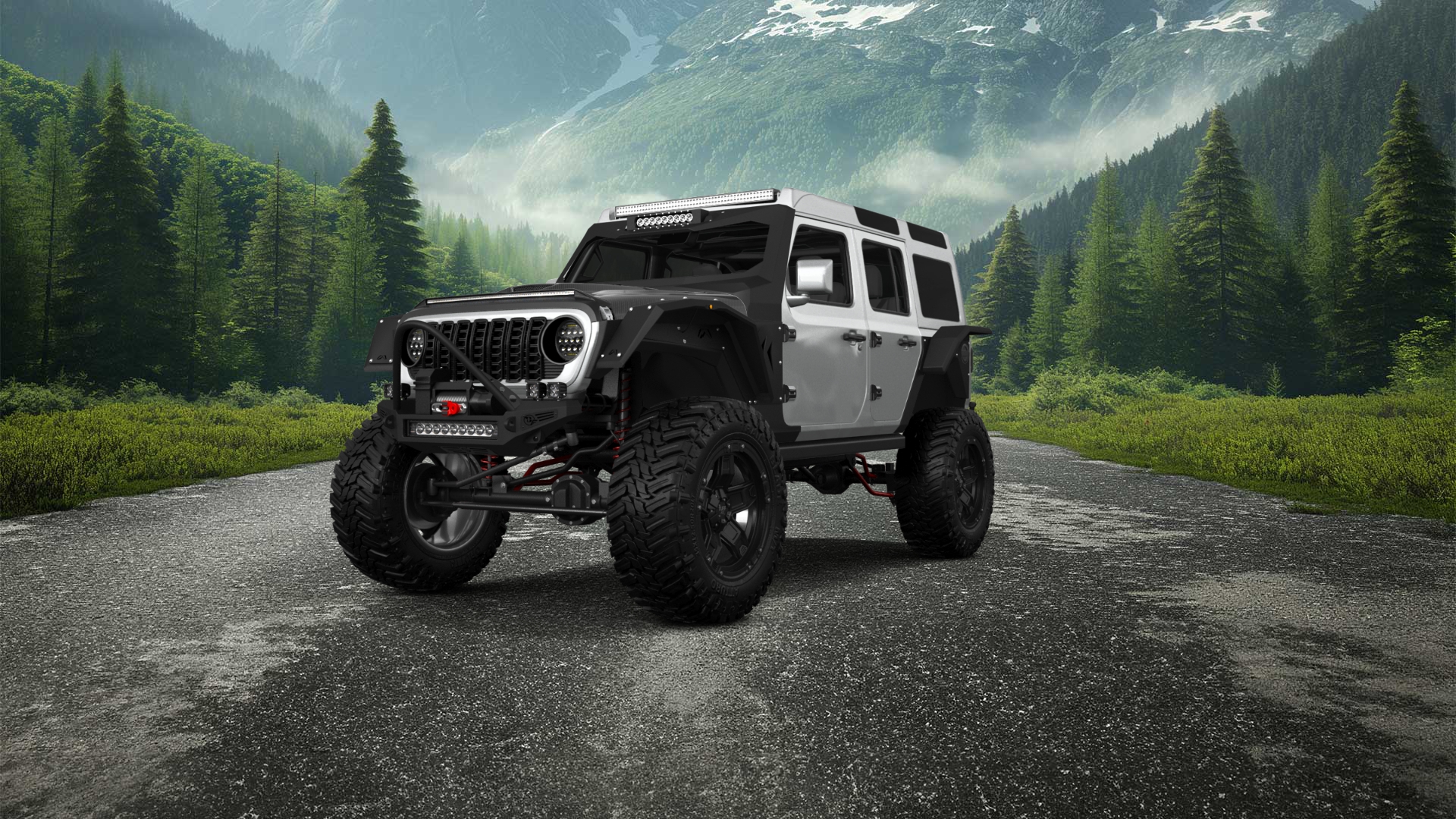 Jeep Wrangler JL 4 Door SUV 2024 tuning