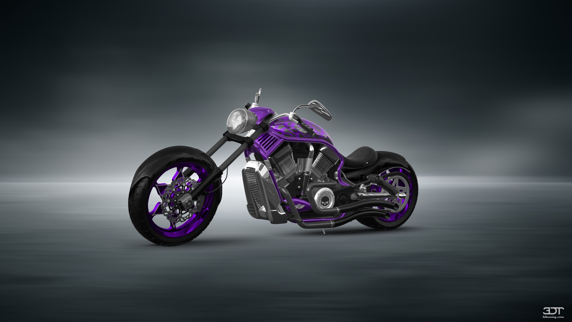 Harley-Davidson Custom Chopper Cruiser 2011