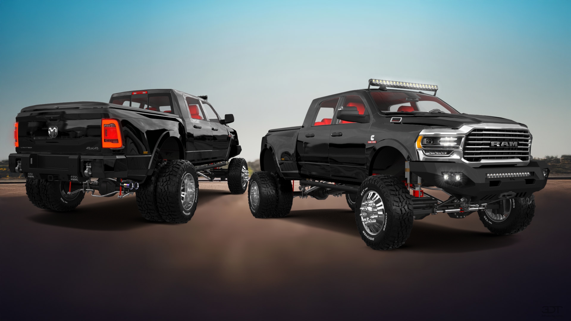 Dodge Ram 3500 4 Door pickup truck 2020 tuning