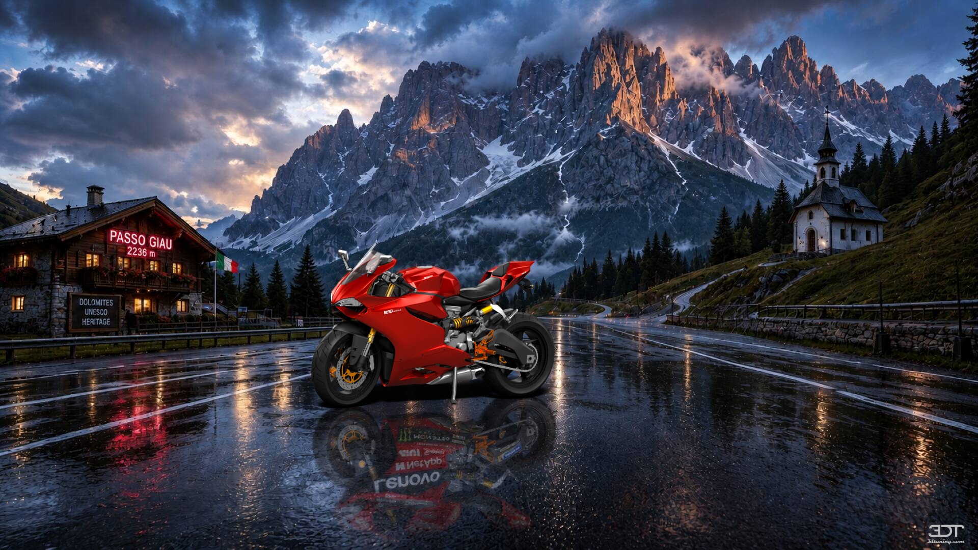 Ducati 899 Panigale Sport Bike 2015 Images