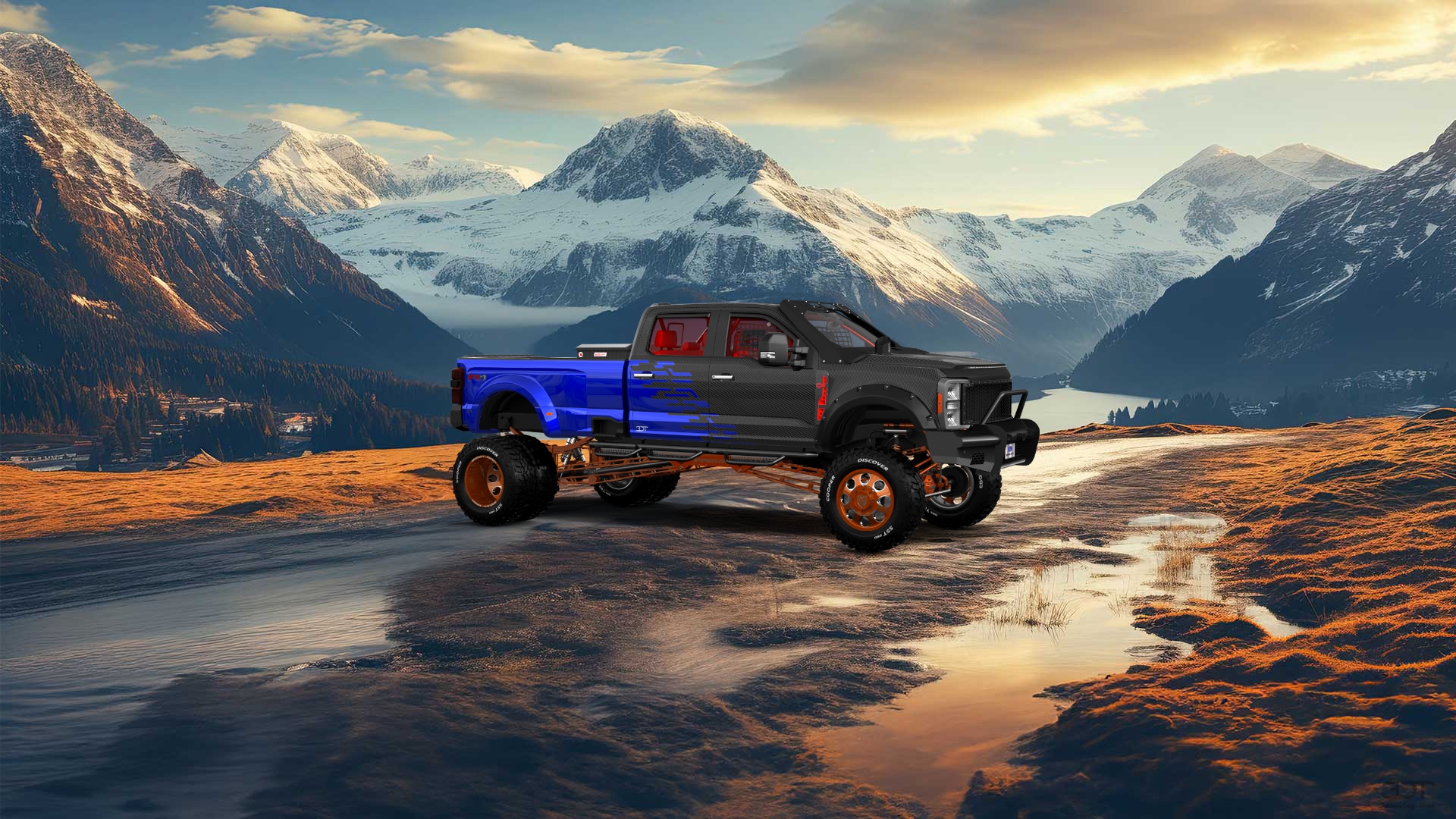 Ford F-350 DRW Crew Cab 4 Door pickup truck 2023 tuning