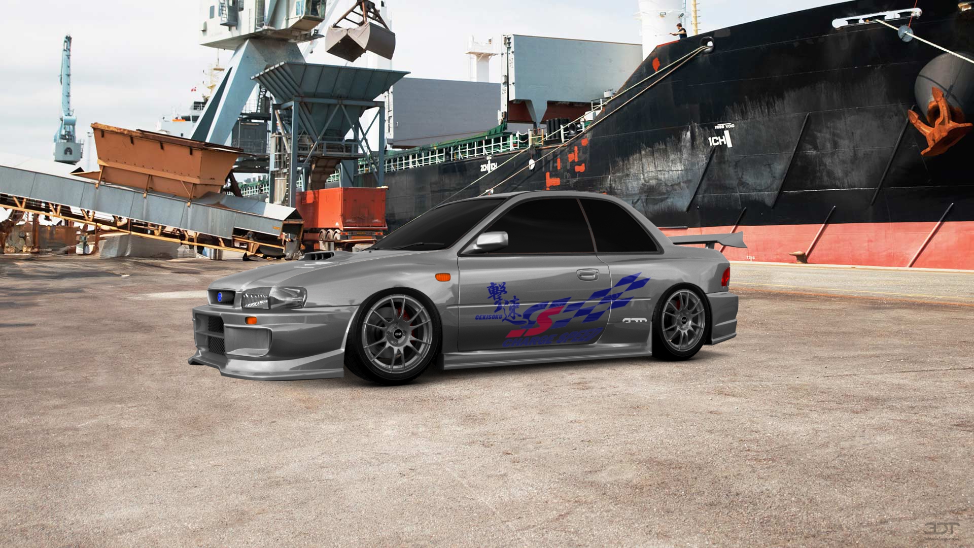 Subaru Impreza WRX STI 22B 2 Door Coupe 2000 tuning