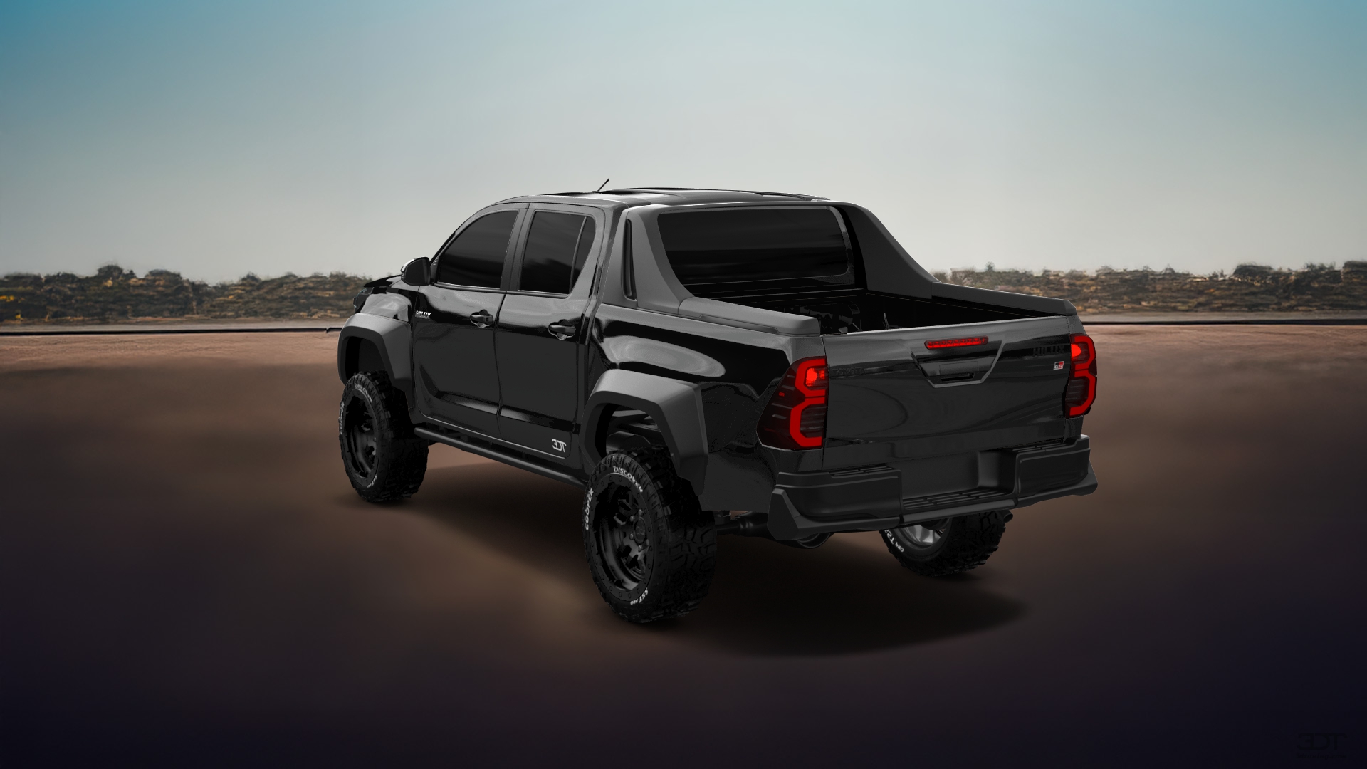 Toyota Hilux Double Cab 4 Door pickup truck 2015 tuning