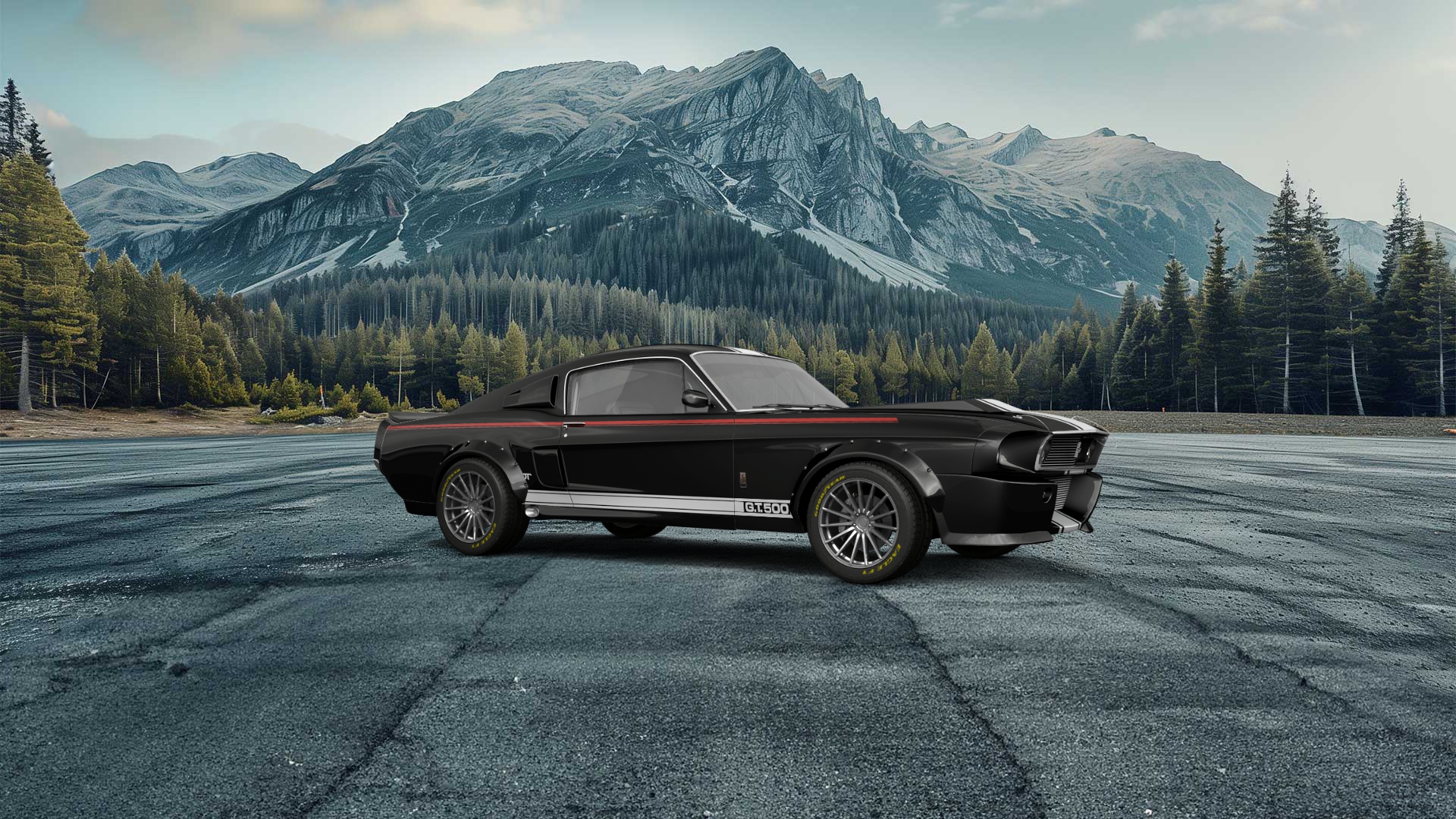 Mustang GT500 2 Door Coupe 1968