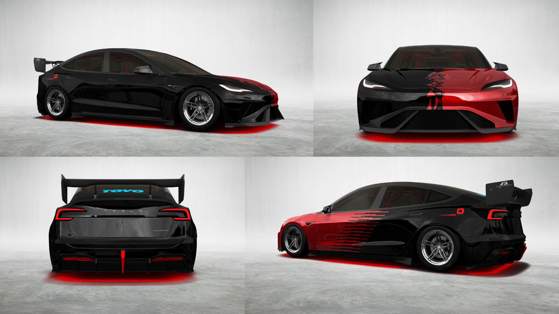 Tesla Model 3 4 Door Saloon 2023 tuning