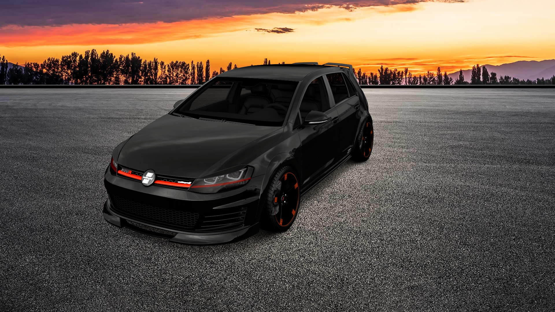 Volkswagen Golf 7 5 Door Hatchback 2013 tuning