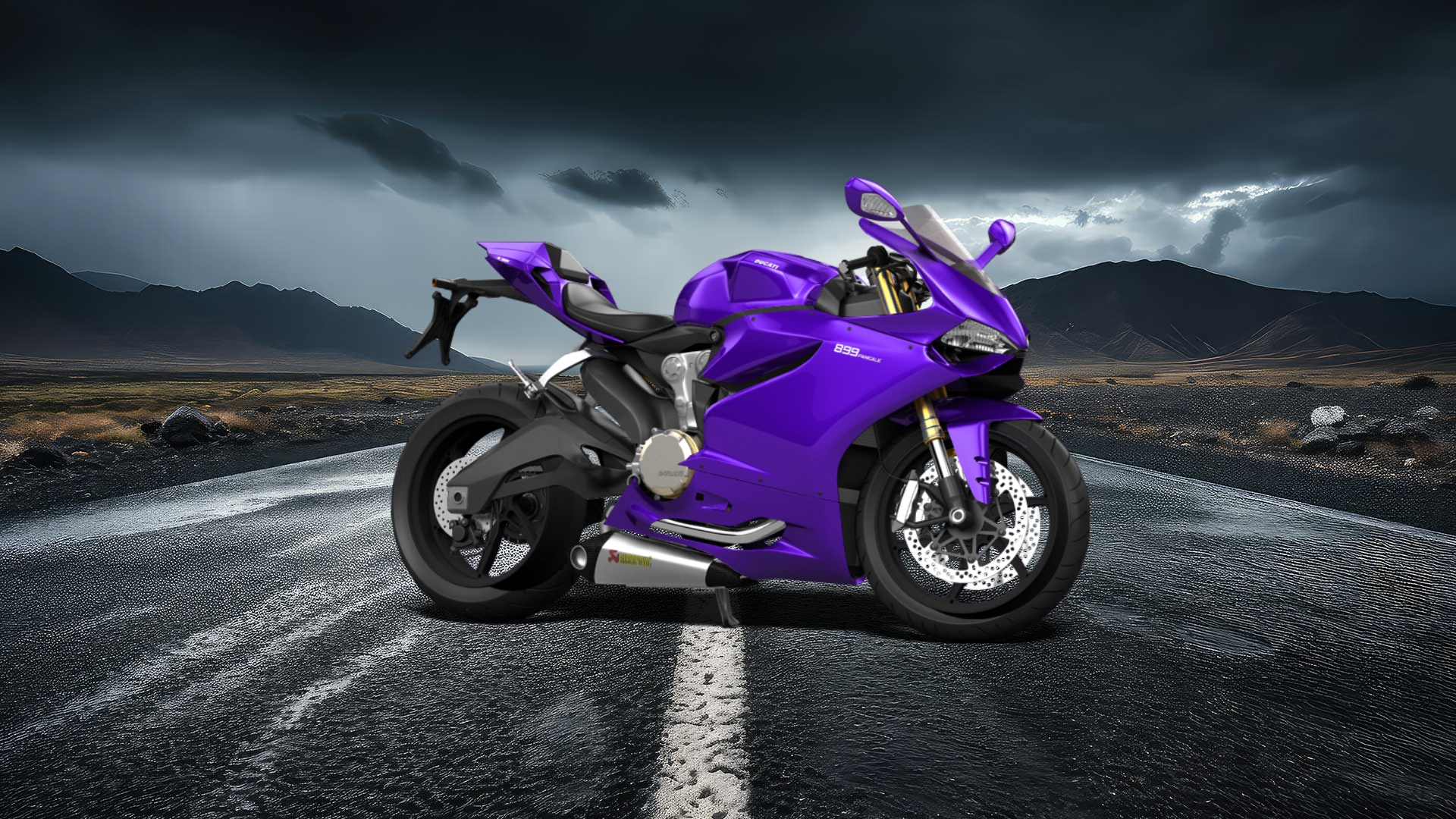 Ducati 899 Panigale Sport Bike 2015