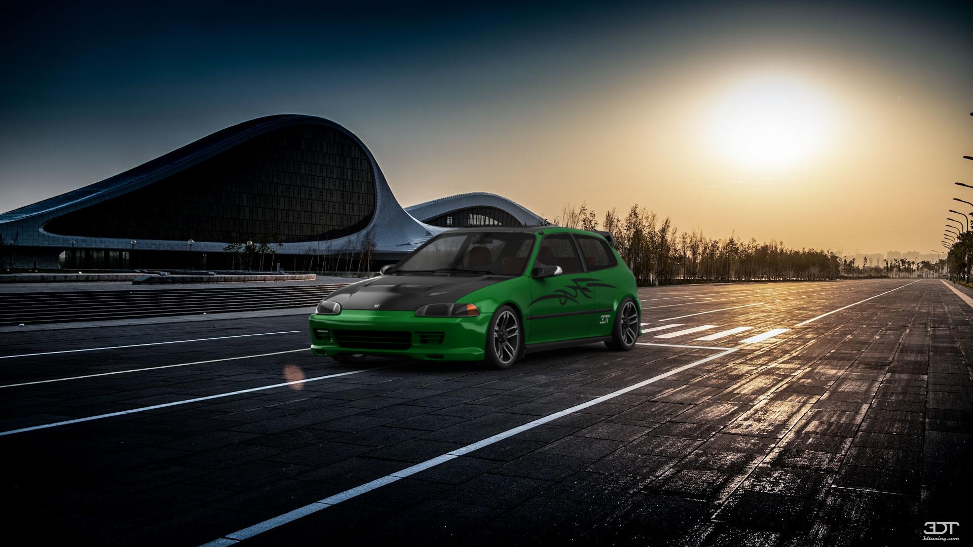 Honda Civic 3 Door Hatchback 1992 tuning