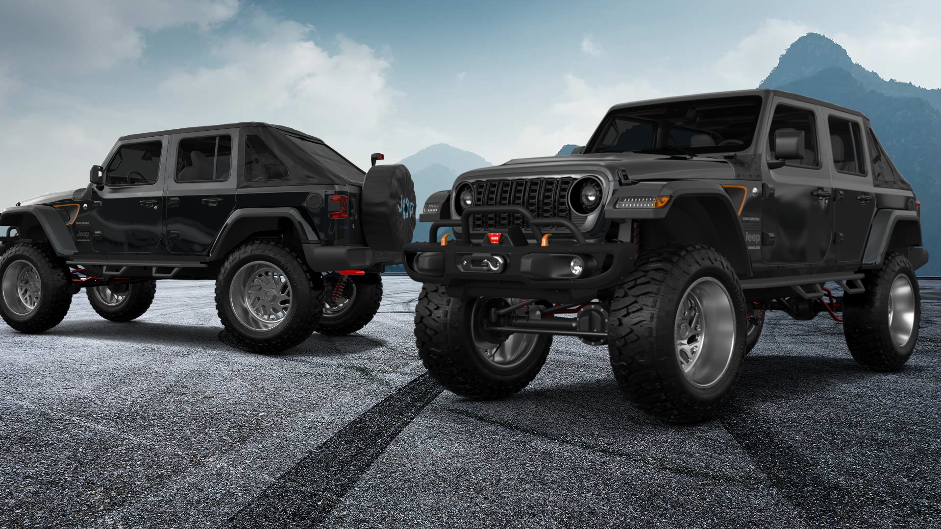 Jeep Wrangler JL 4 Door SUV 2024 tuning