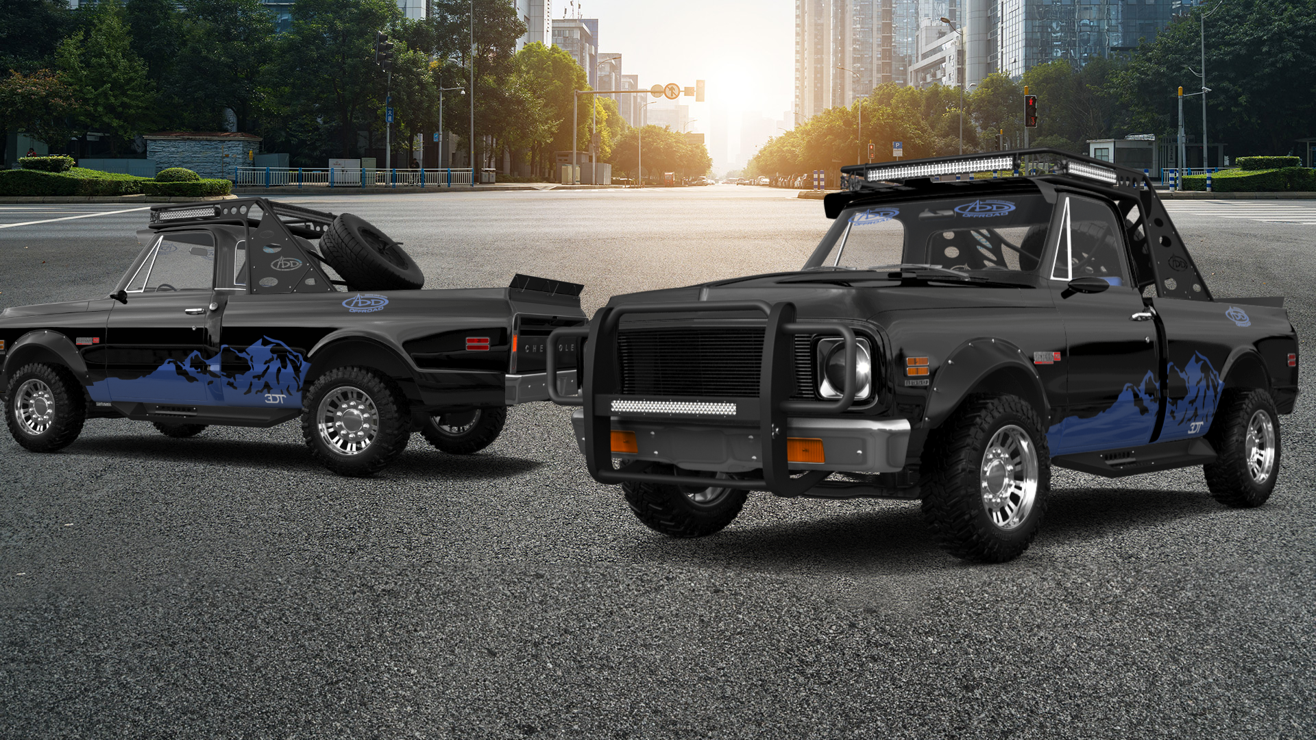 Chevrolet C-10 Cheyenne 2 Door pickup truck 1972