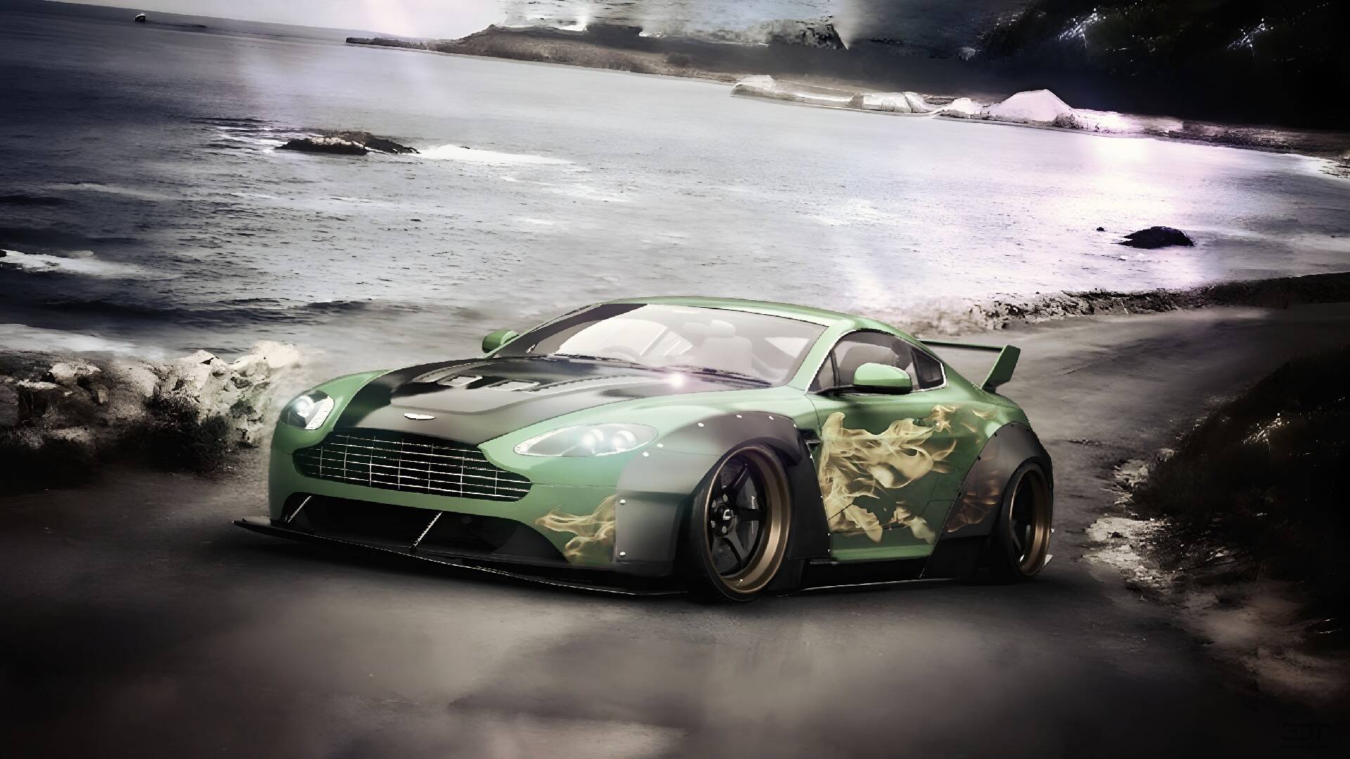 Aston Martin V12 Vantage Coupe 2010 Images