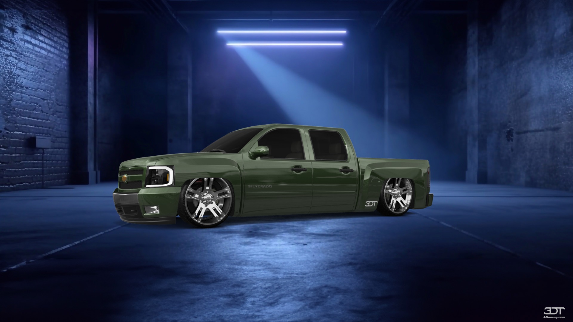 Chevrolet Silverado 1500 Crew Cab 4 Door pickup truck 2007