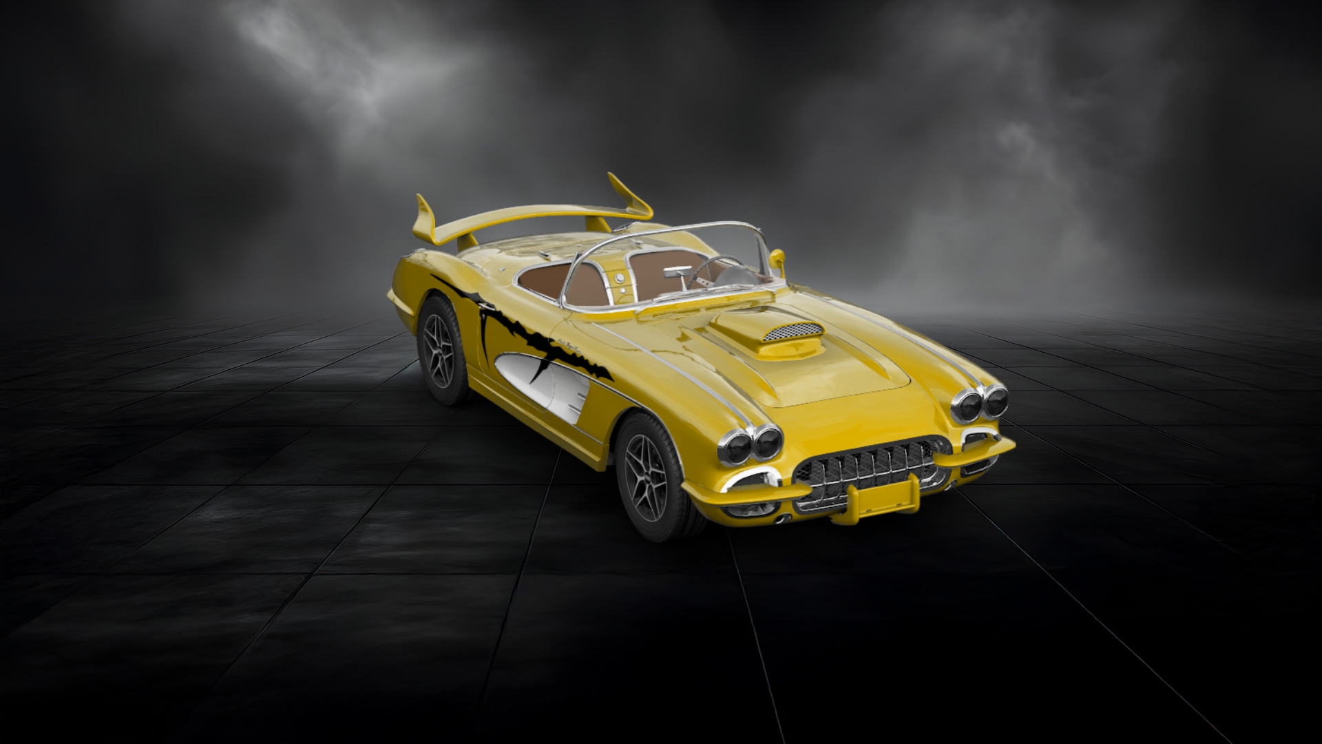 Chevrolet Corvette Convertible Coupe 1958 tuning