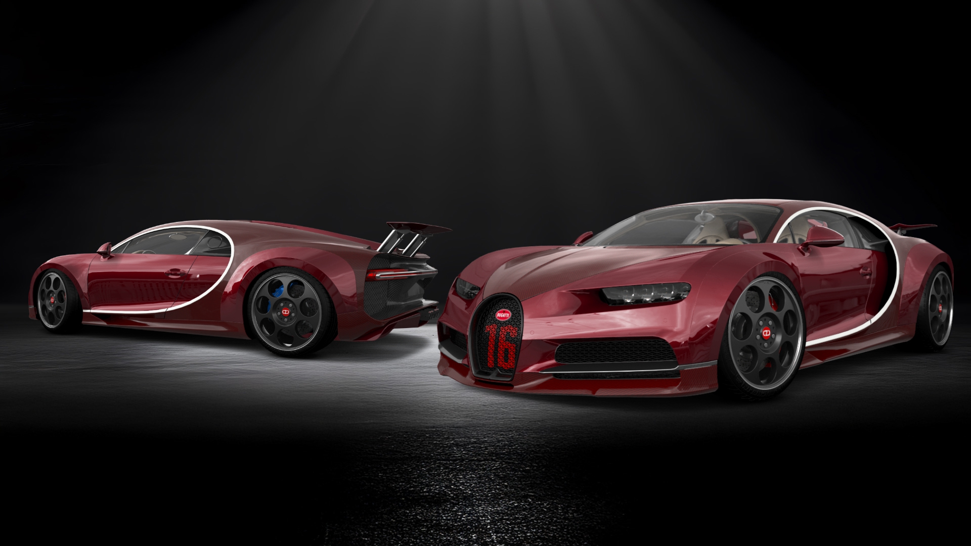 Bugatti Chiron 2 Door Coupe 2016