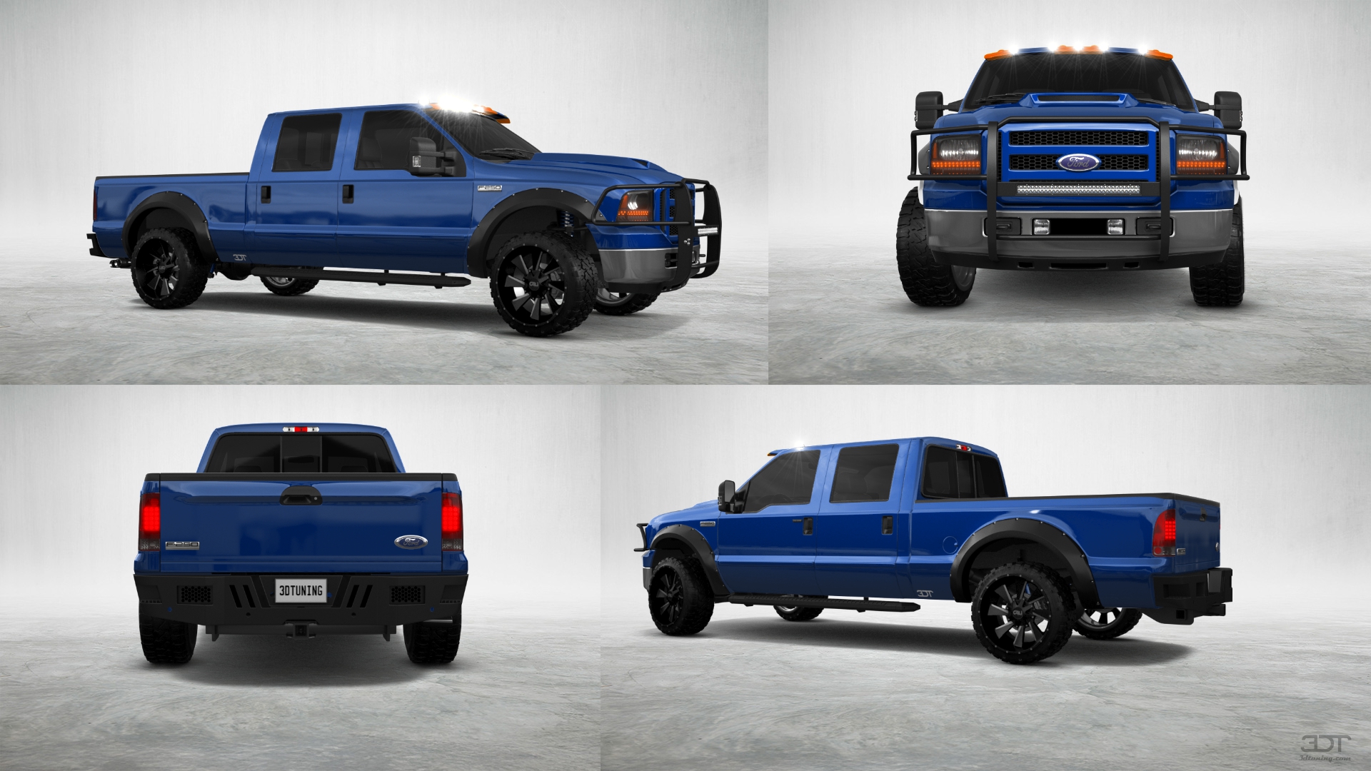 Ford F-250 Crew Cab 4 Door pickup truck 1999 tuning