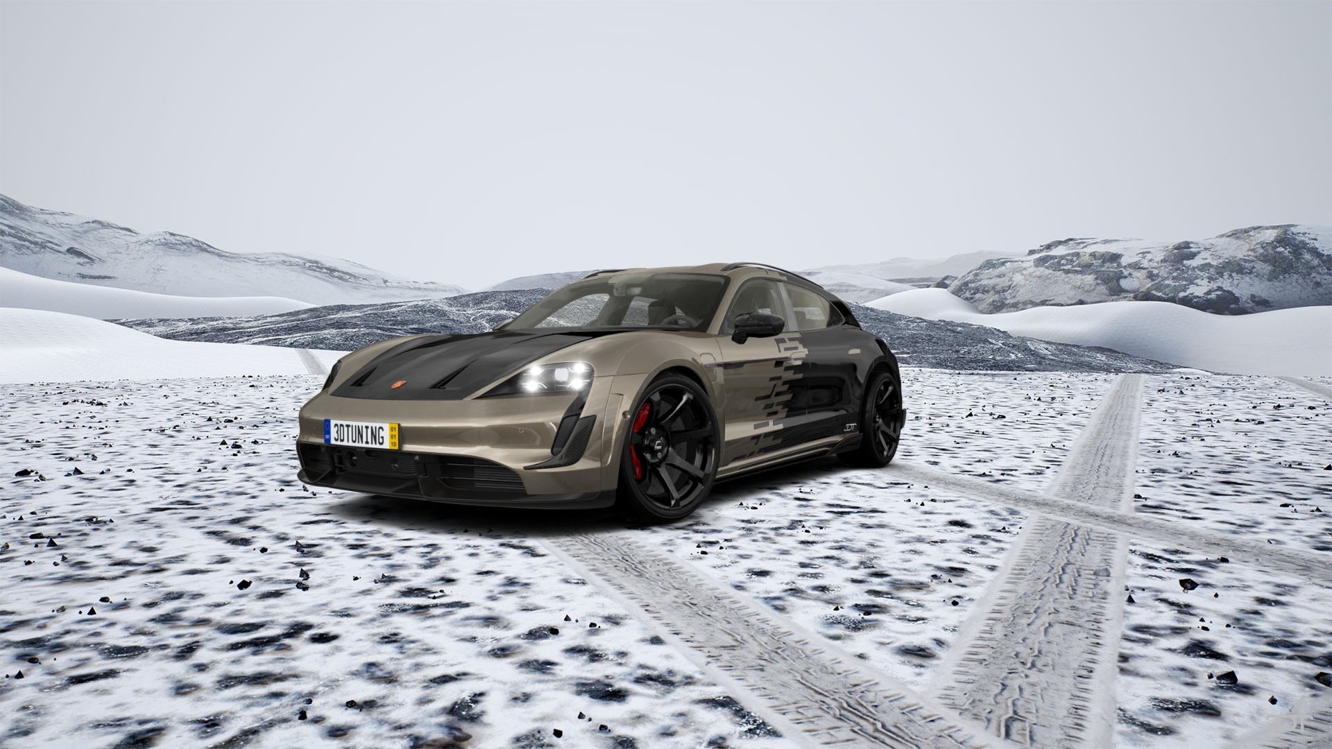 Porsche Taycan Sport Turismo Shooting Brake 2019 tuning