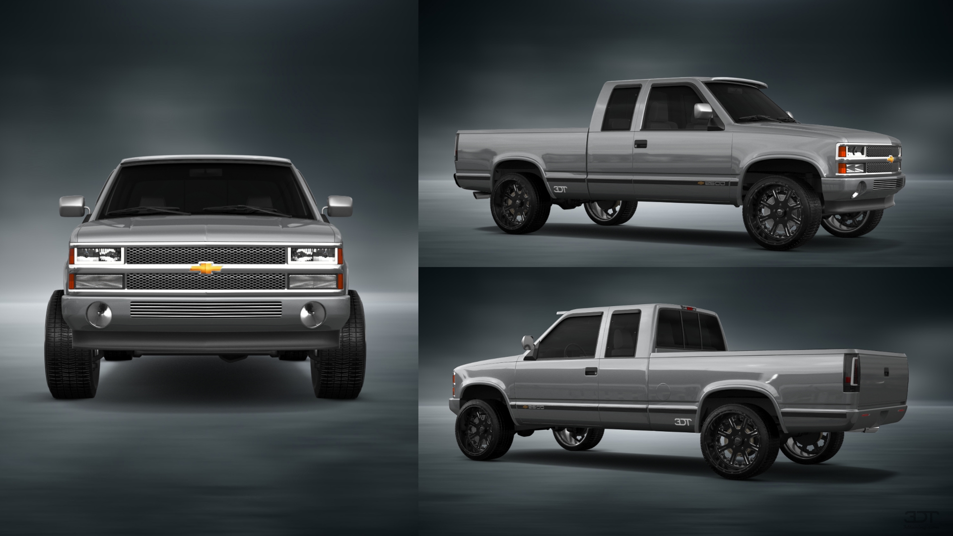 Chevrolet K2500 Extended Cab Pickup 1989 tuning