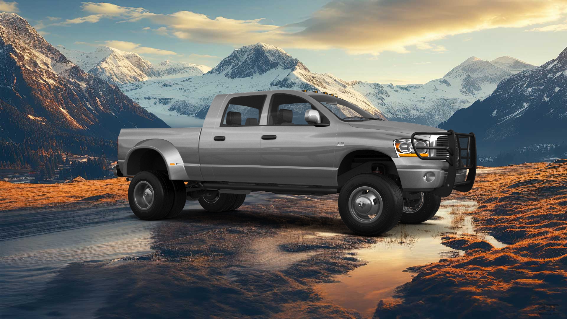 Dodge Ram 3500 Dually 4 Door pickup truck 2007 tuning